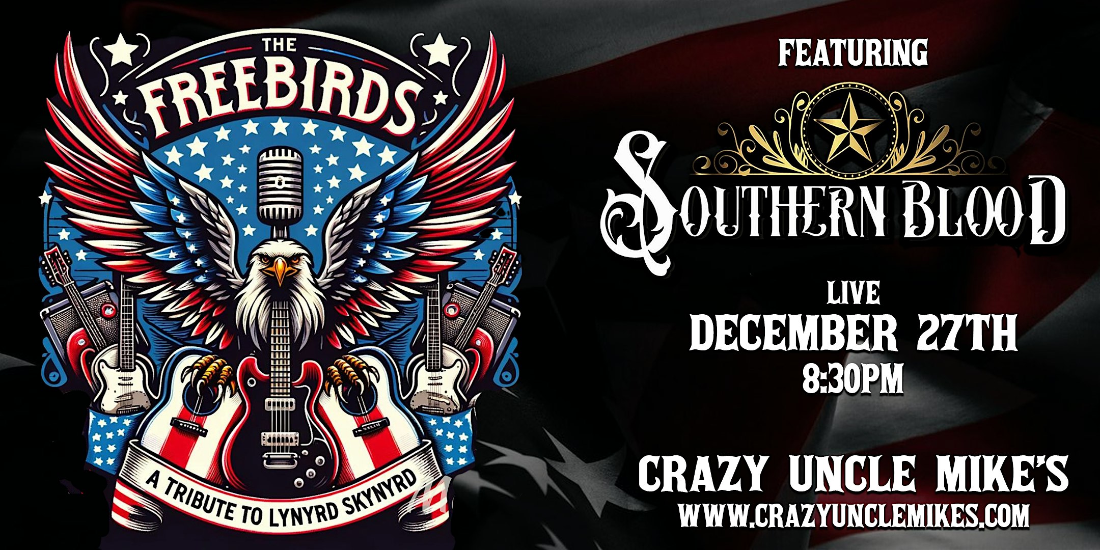 The Freebirds: A Tribute to Lynyrd Skynyrd featuring Southern Blood – Boca Raton, FL