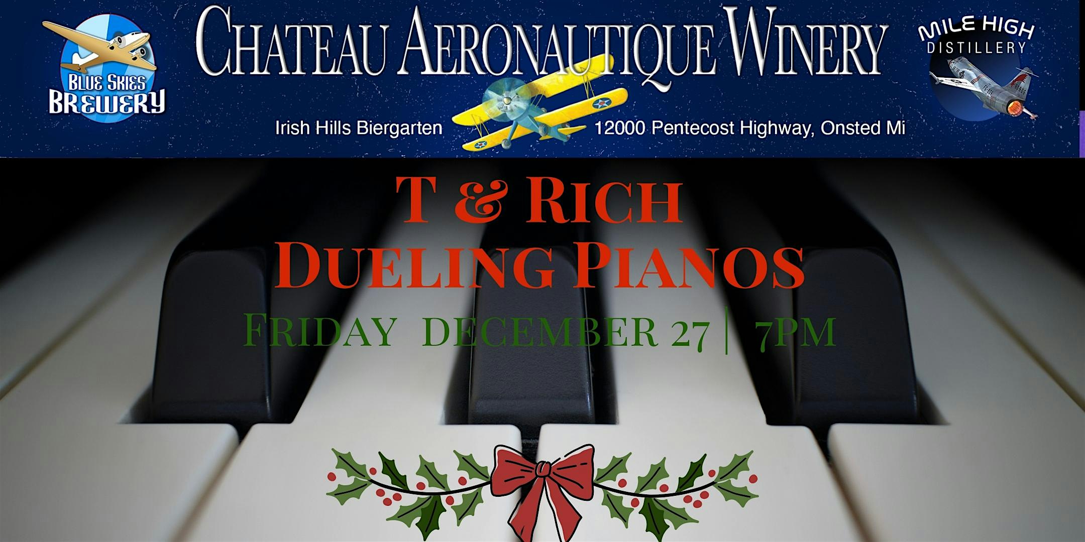 Dueling Pianos by T and Rich – Onsted, MI