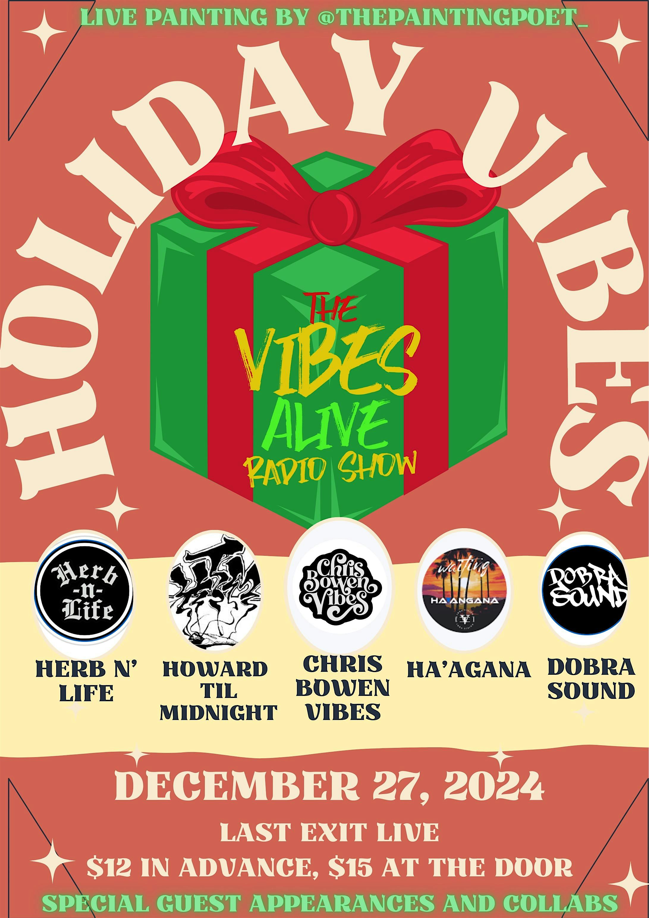 Chris Bowen Vibes+Herb N’ Life+Dobra Sound+Howard Til Midnight+Ha’agana – Phoenix, AZ