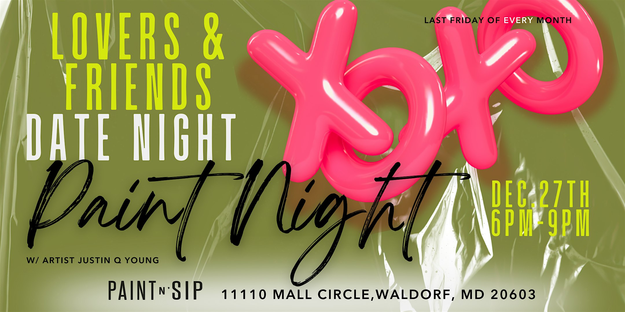 Lovers & Friends Date Night Paint Night – Waldorf, MD