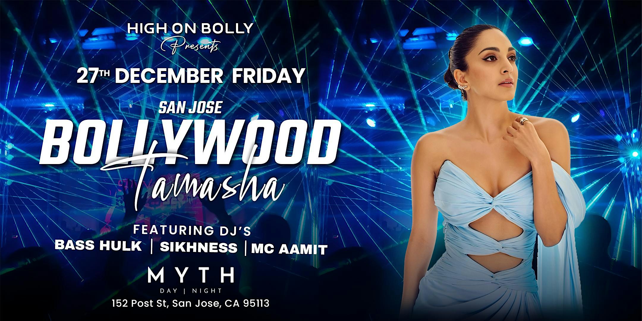 DEC 27 | BOLLYWOOD TAMASHA PARTY | SAN JOSE | GRAND FINALE 2024 – San Jose, CA