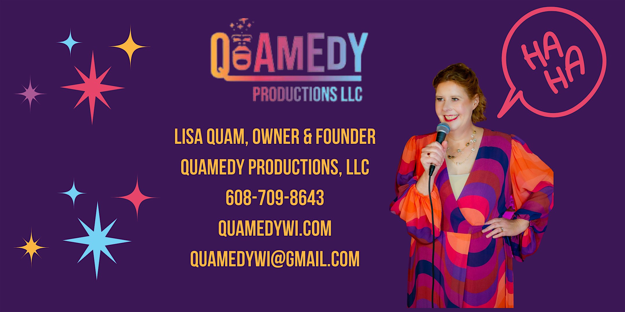 Quamedy Productions Presents: Comedy Night at Doundrins Distilling – Cottage Grove, WI