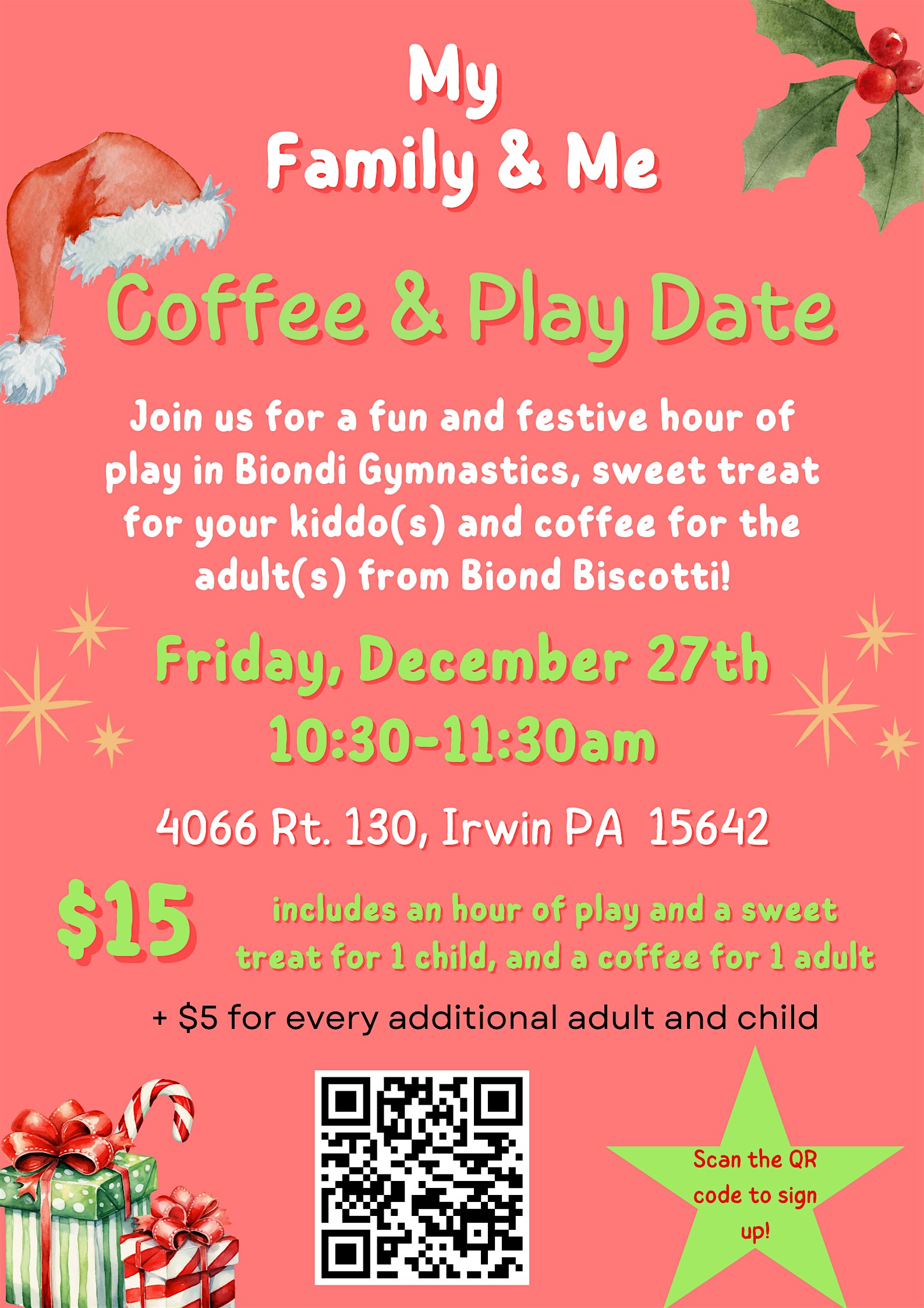 My Family & Me Coffee Play Date – Irwin, PA