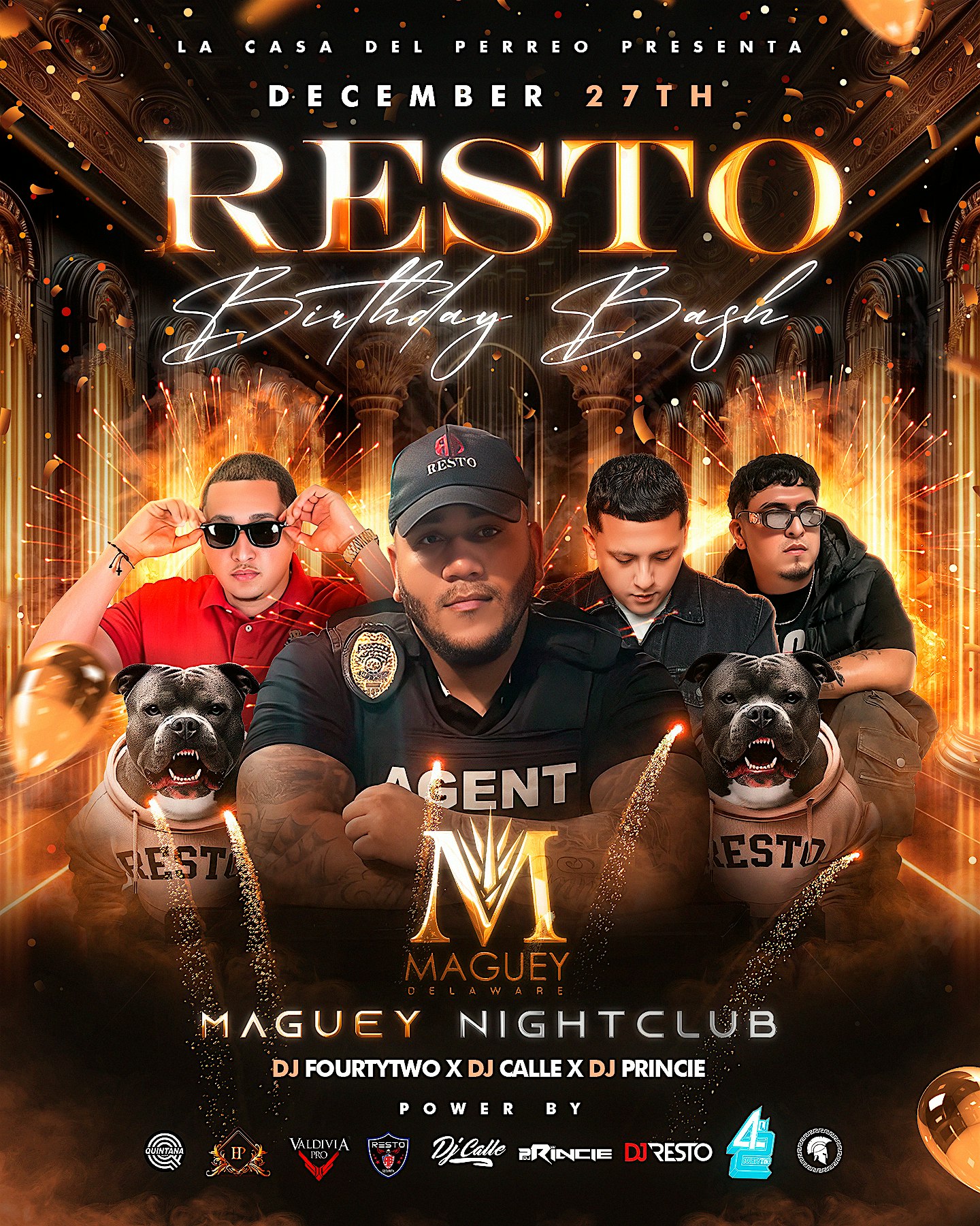 RESTO’S BIRTHDAY BASH – Wilmington, DE