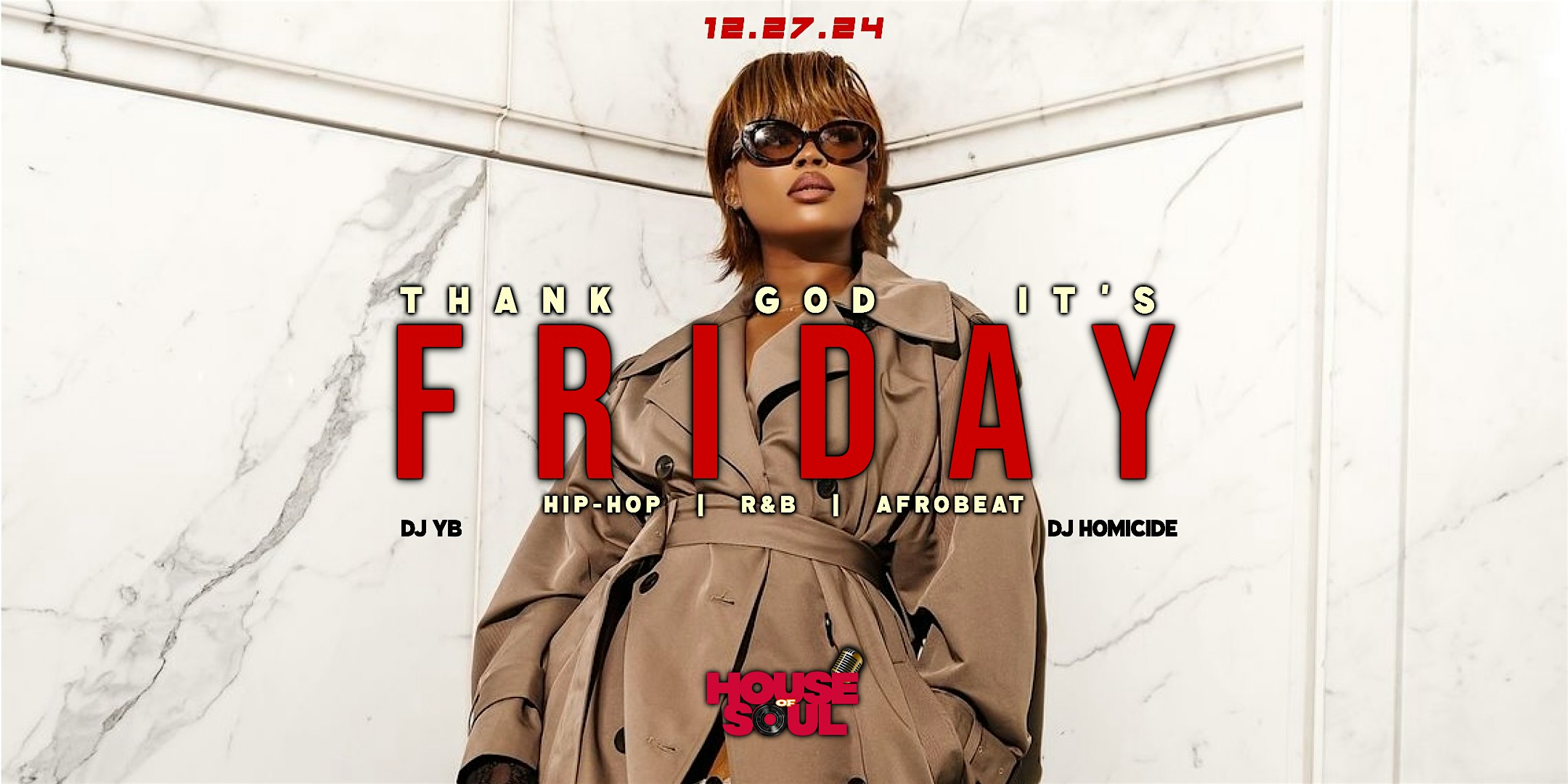 TGIF 12.27.24 ft DJ YB + DJ HOMICIDE (R&B + More) – St. Louis, MO