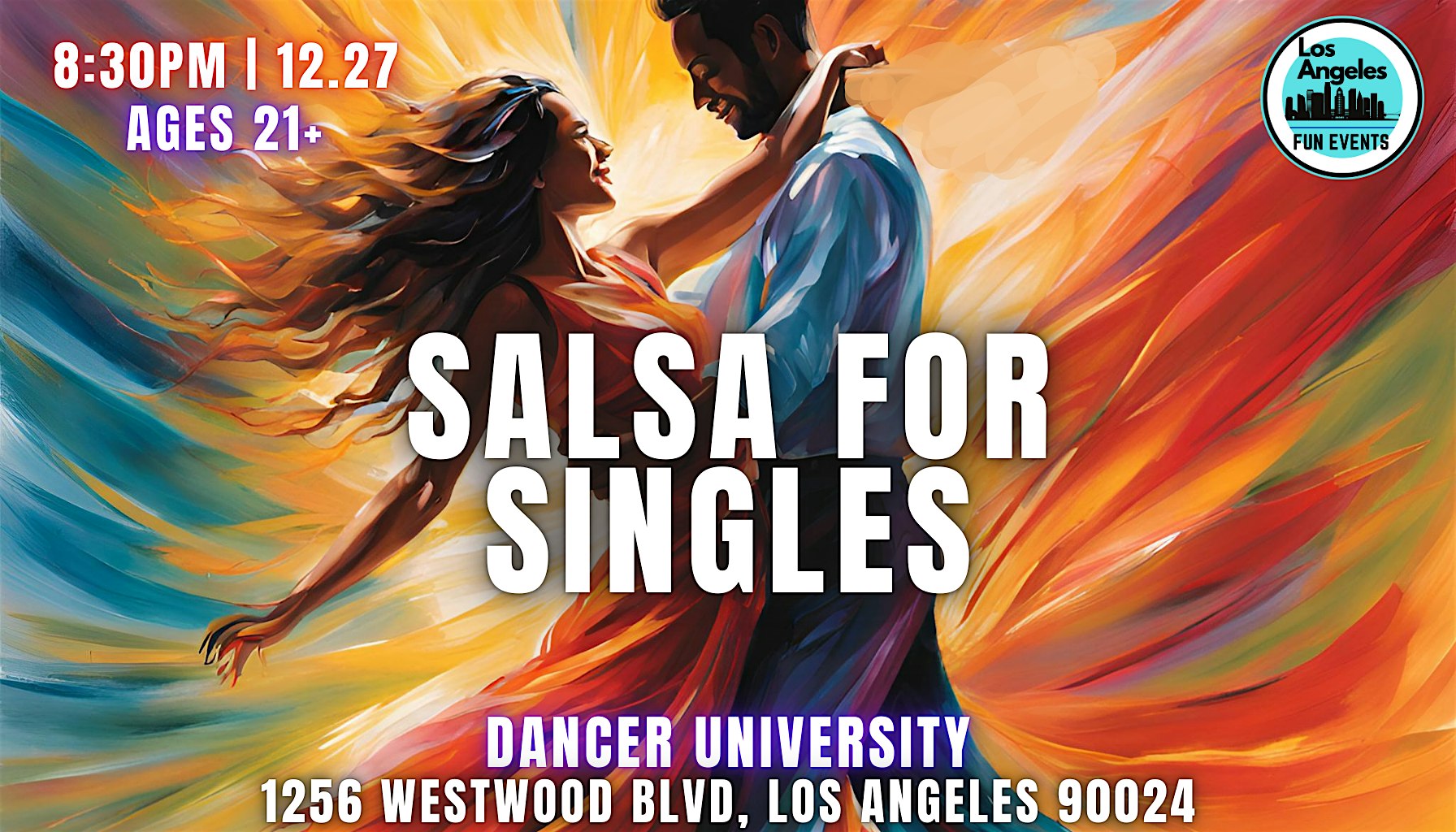 Salsa for Singles Dance Class with Icebreakers – Los Angeles, CA