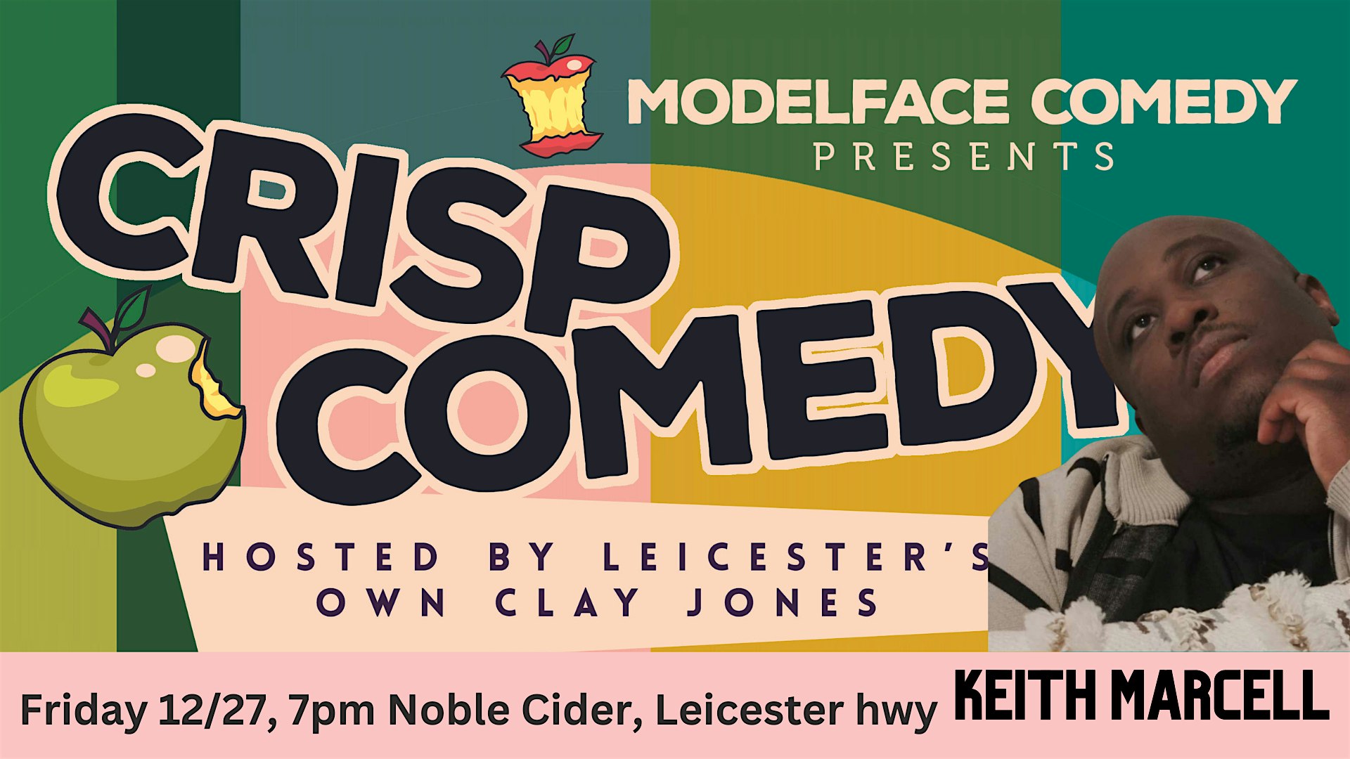 Crisp Comedy, live in Leicester featuring Keith Marcell – Asheville, NC