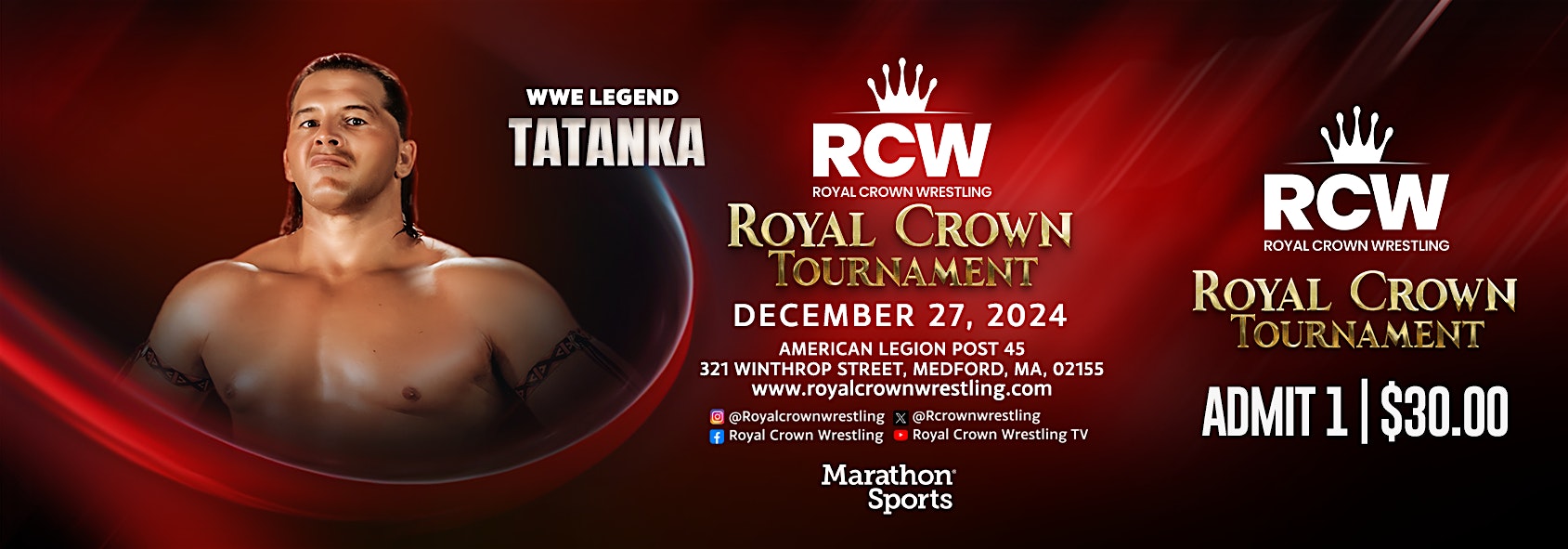 Royal Crown Tournament x Tatanka – Medford, MA