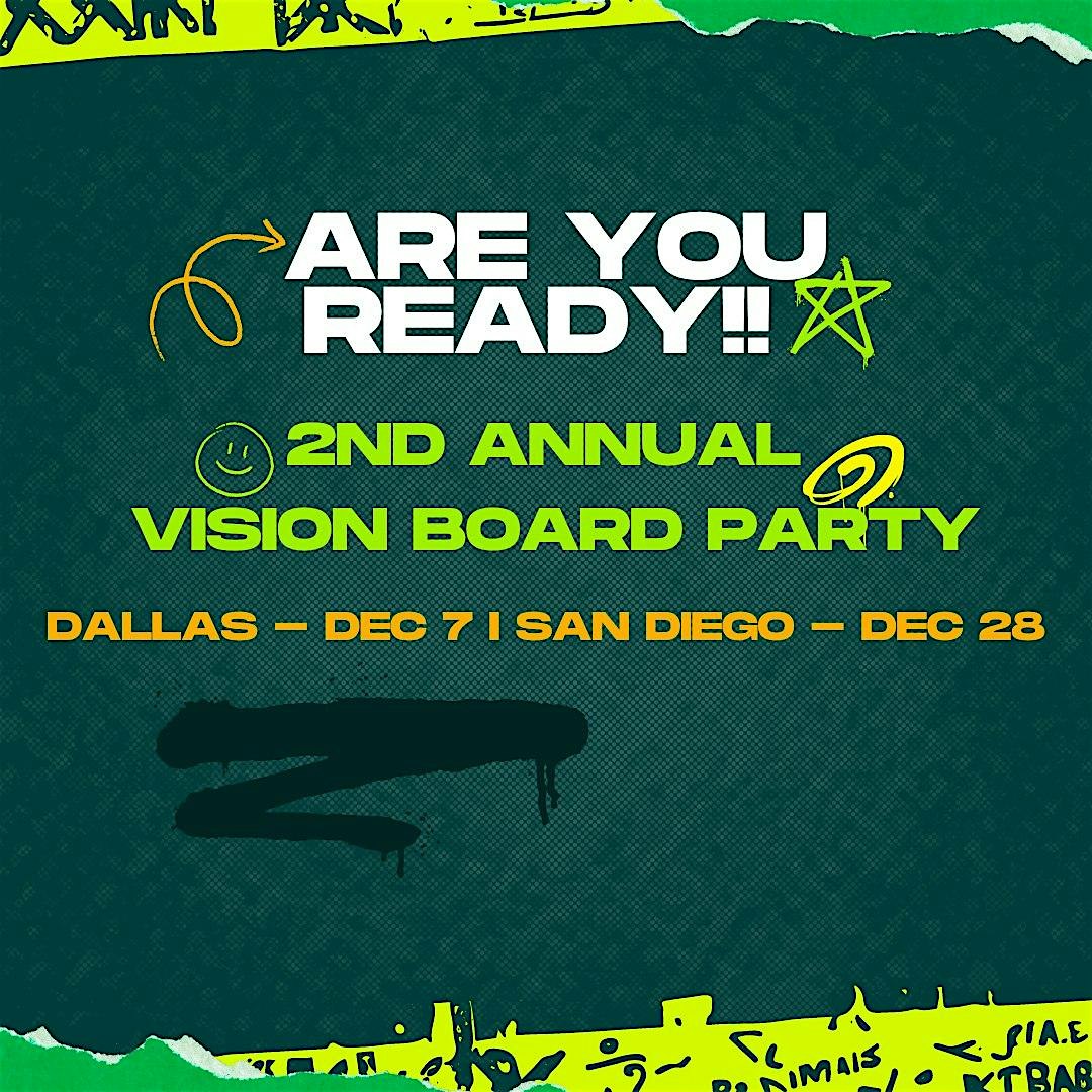 Vision Board Party – San Diego – Escondido, CA