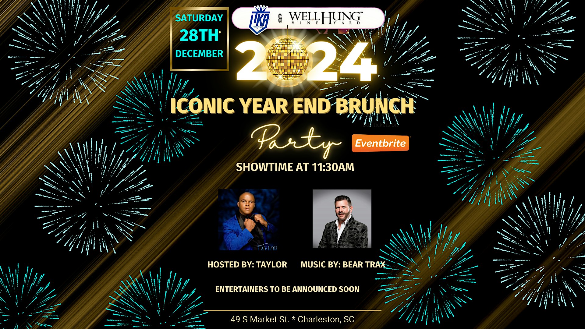 Well Hung Vineyards Iconic Year End Drag Brunch Party – Charleston, SC