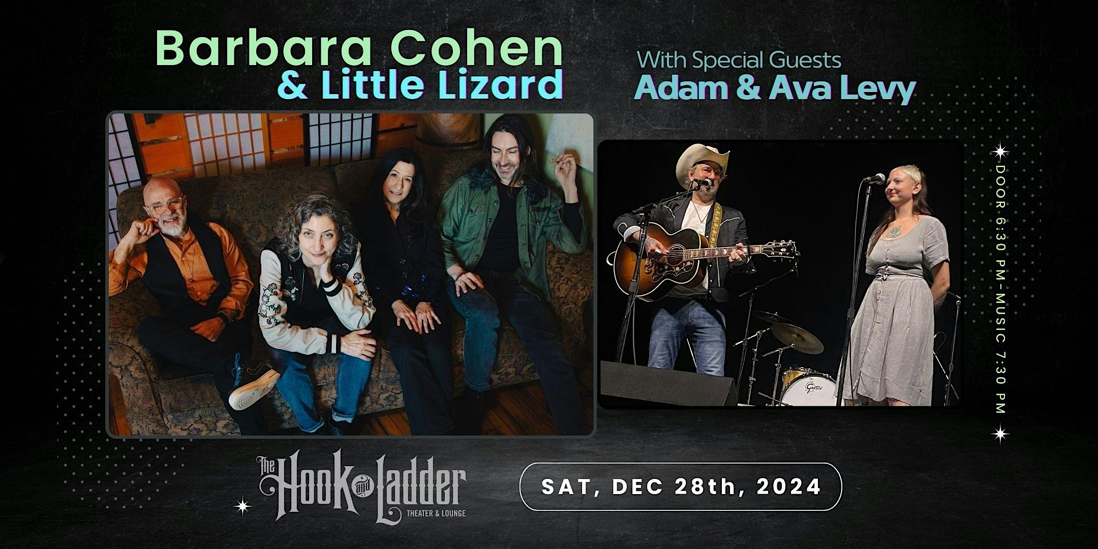 Barbara Cohen & Little Lizard Reunion Concert w/ Adam & Ava Levy – Minneapolis, MN