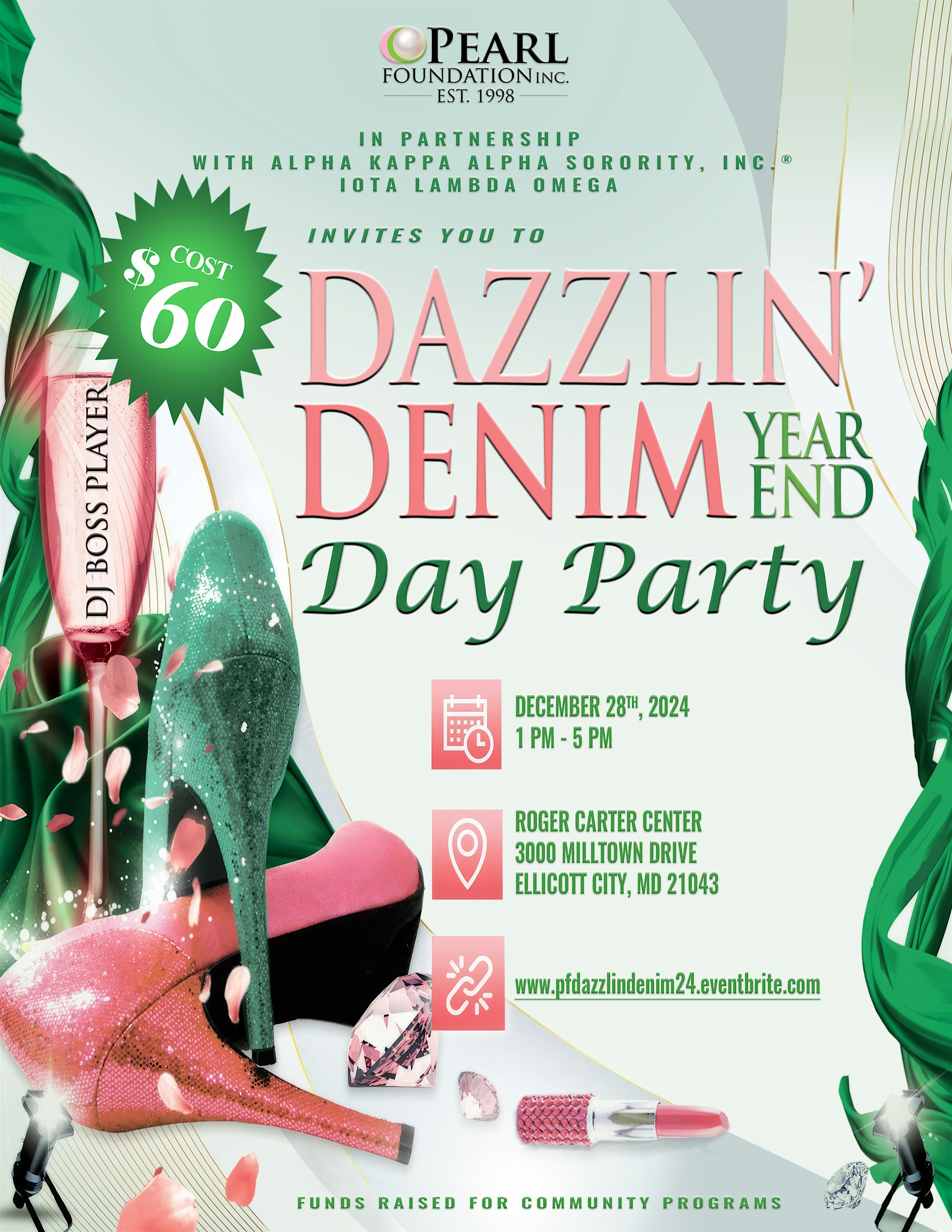 DAZZLIN’ DENIM YEAR END DAY PARTY – Ellicott City, MD