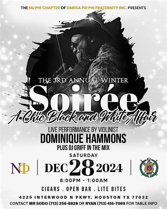 The 3rd Annual Winter Soiree – “A Chic Black & White Affair” – Houston, TX