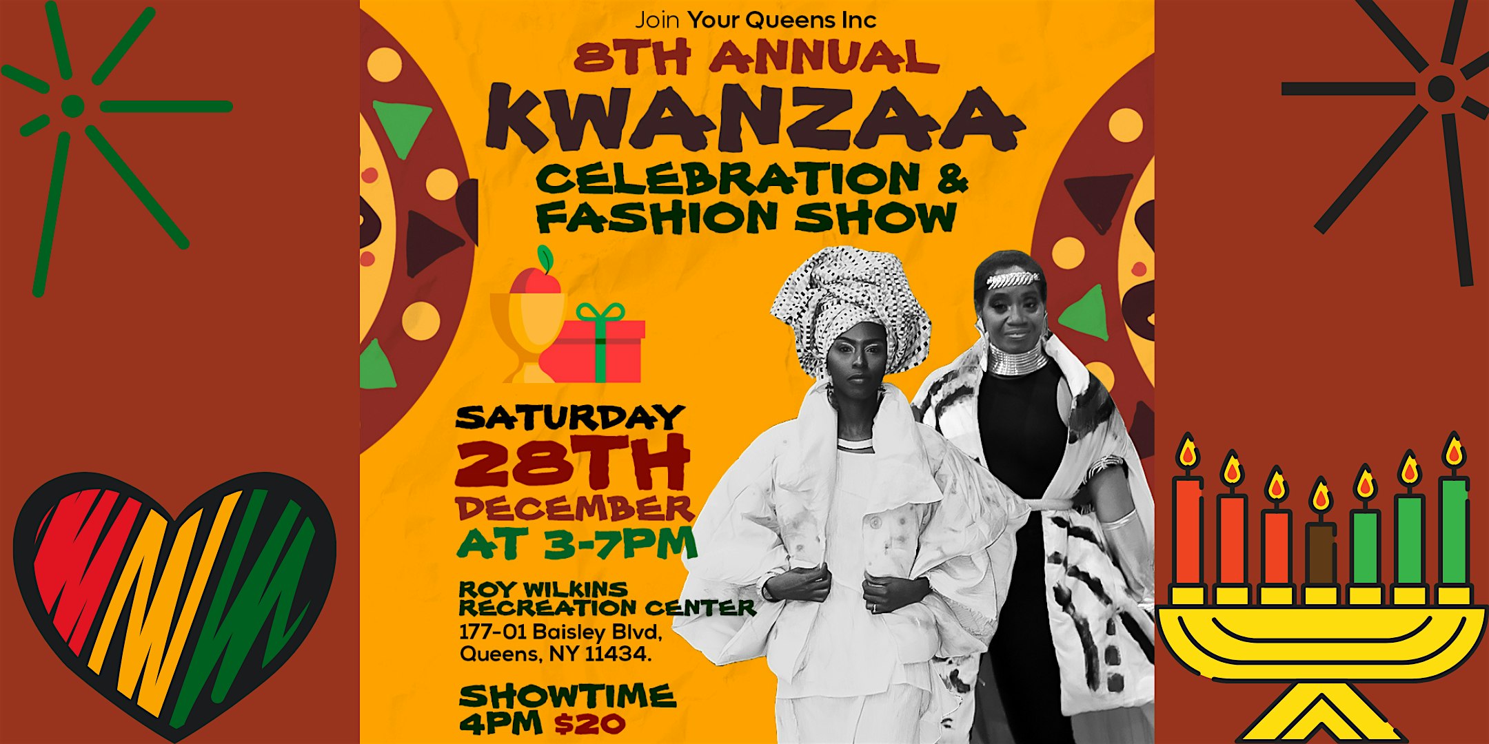 Your Queens 8th Kwanzaa Celebration and Fashion Show – Queens, NY