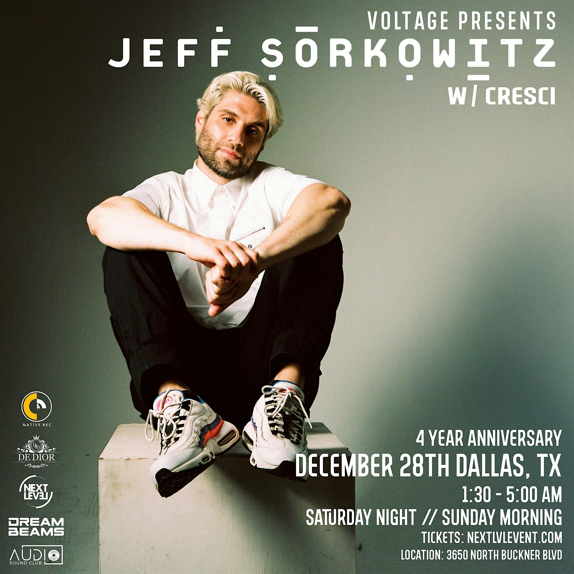 Jeff Sorkowitz at Voltage After Hours 12/28 – Dallas, TX