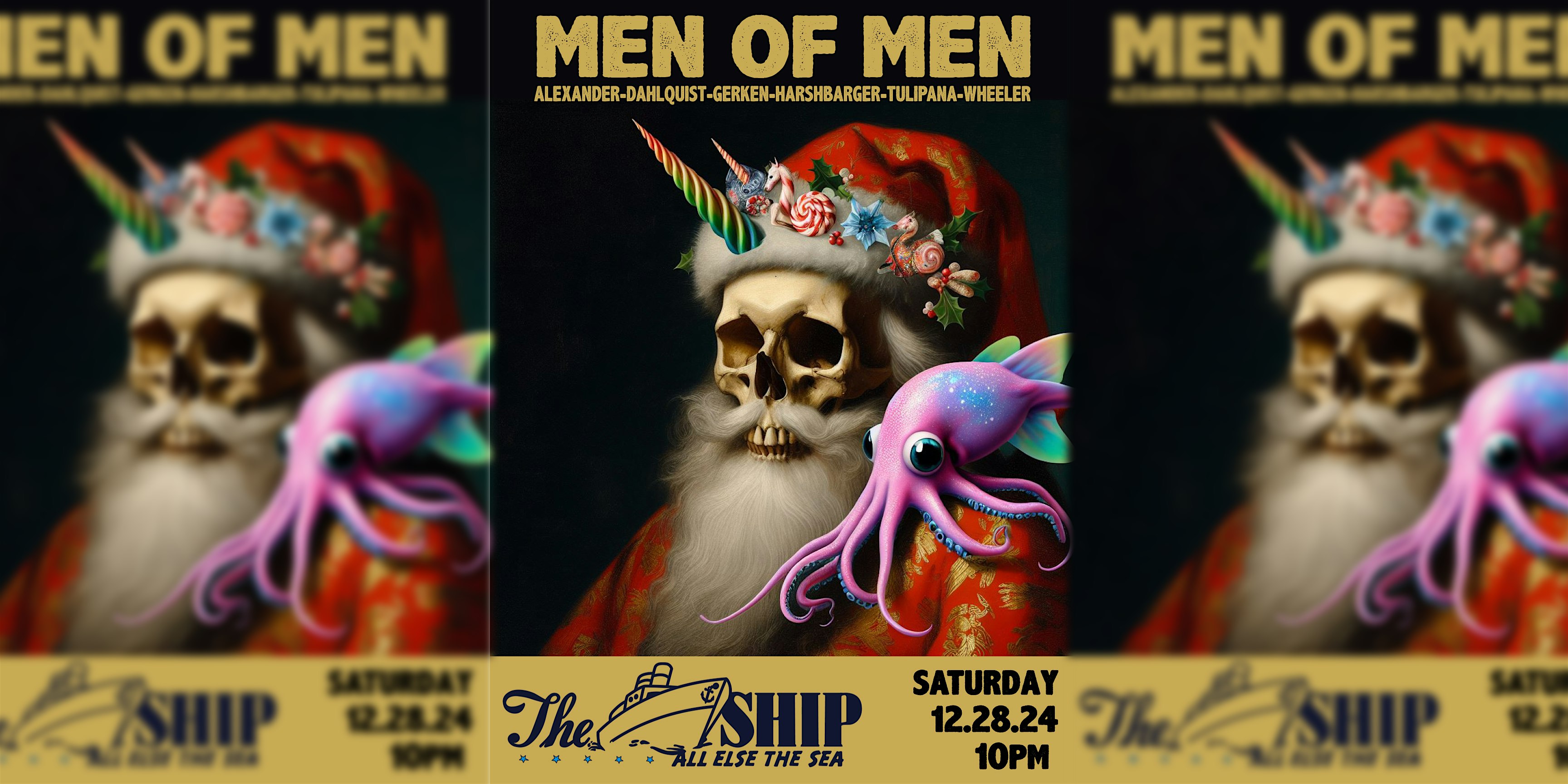 Men Of Men: Holiday Show at The Ship – Kansas City, MO