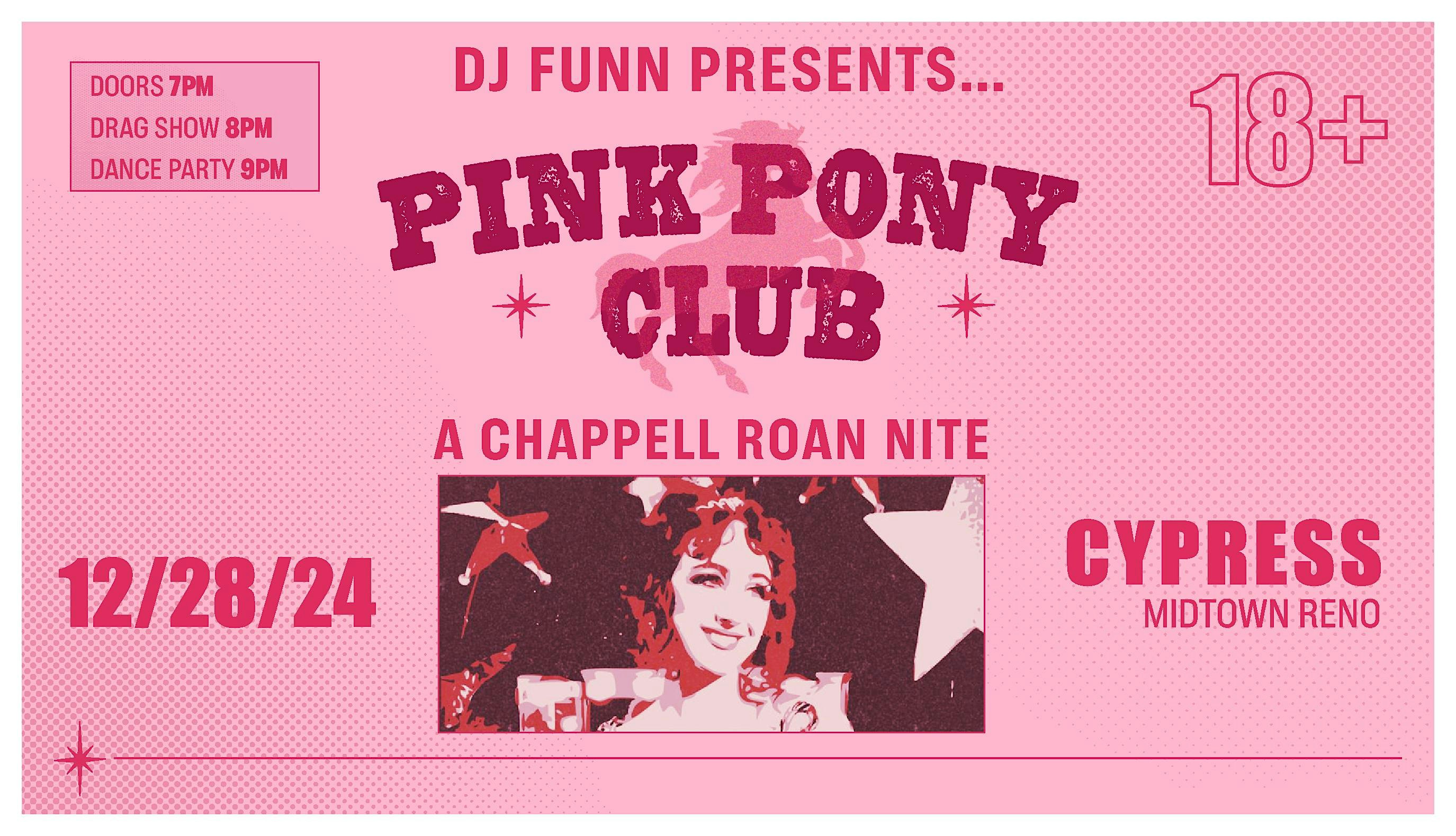 Pink Pony Club (a Chappell Roan nite) – Reno, NV