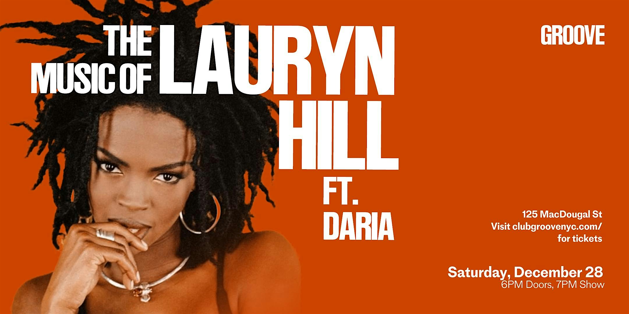 The Music of Lauryn Hill – New York, NY