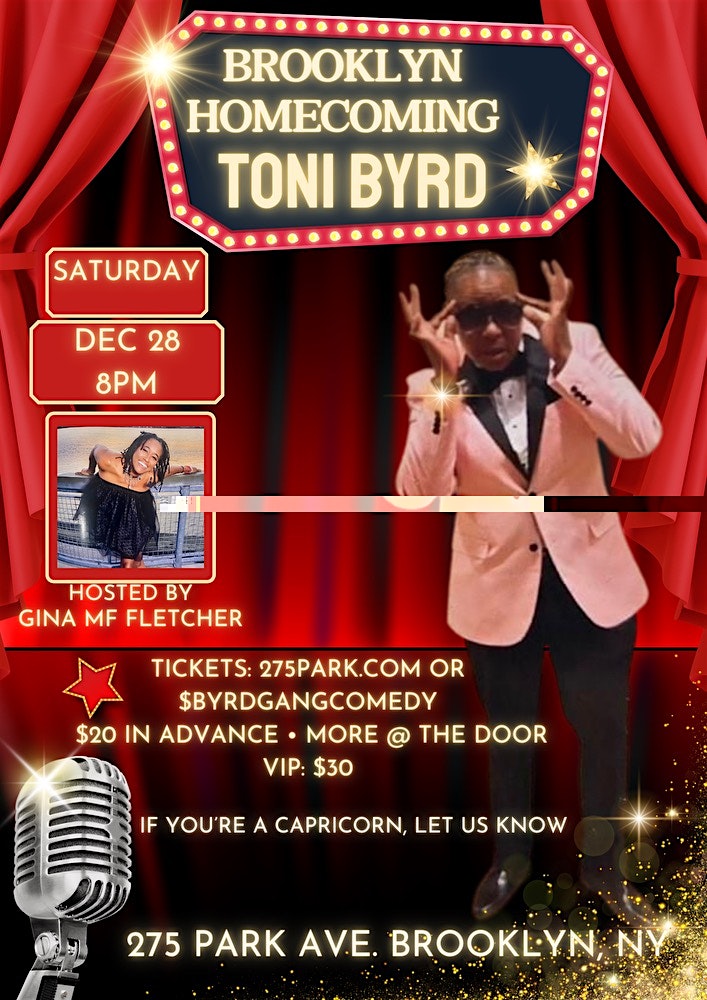 Toni Byrd 58th Birthday Comedy Bash – Brooklyn, NY