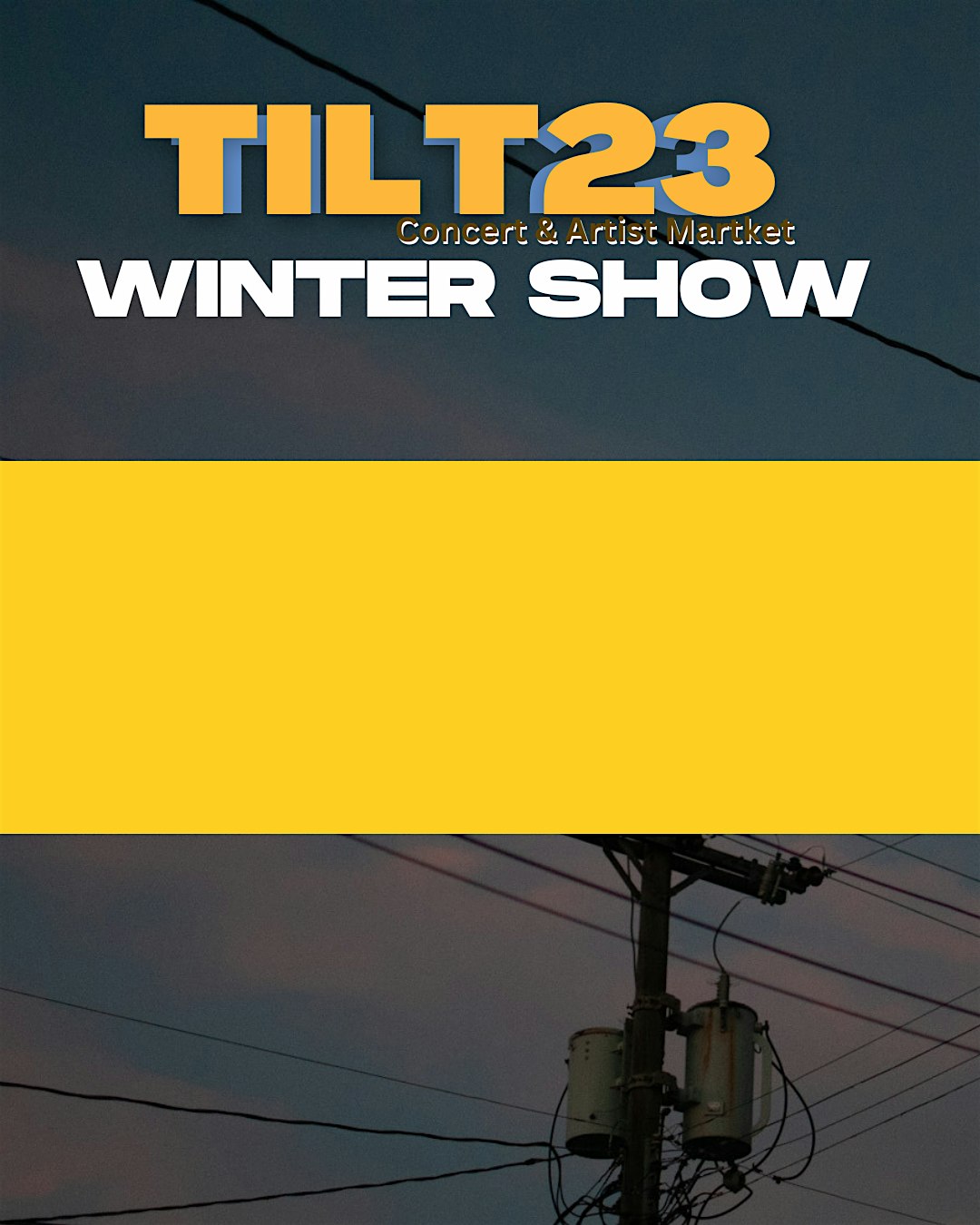 TILT23 Winter Concert and Artist Market 2024 – Omaha, NE