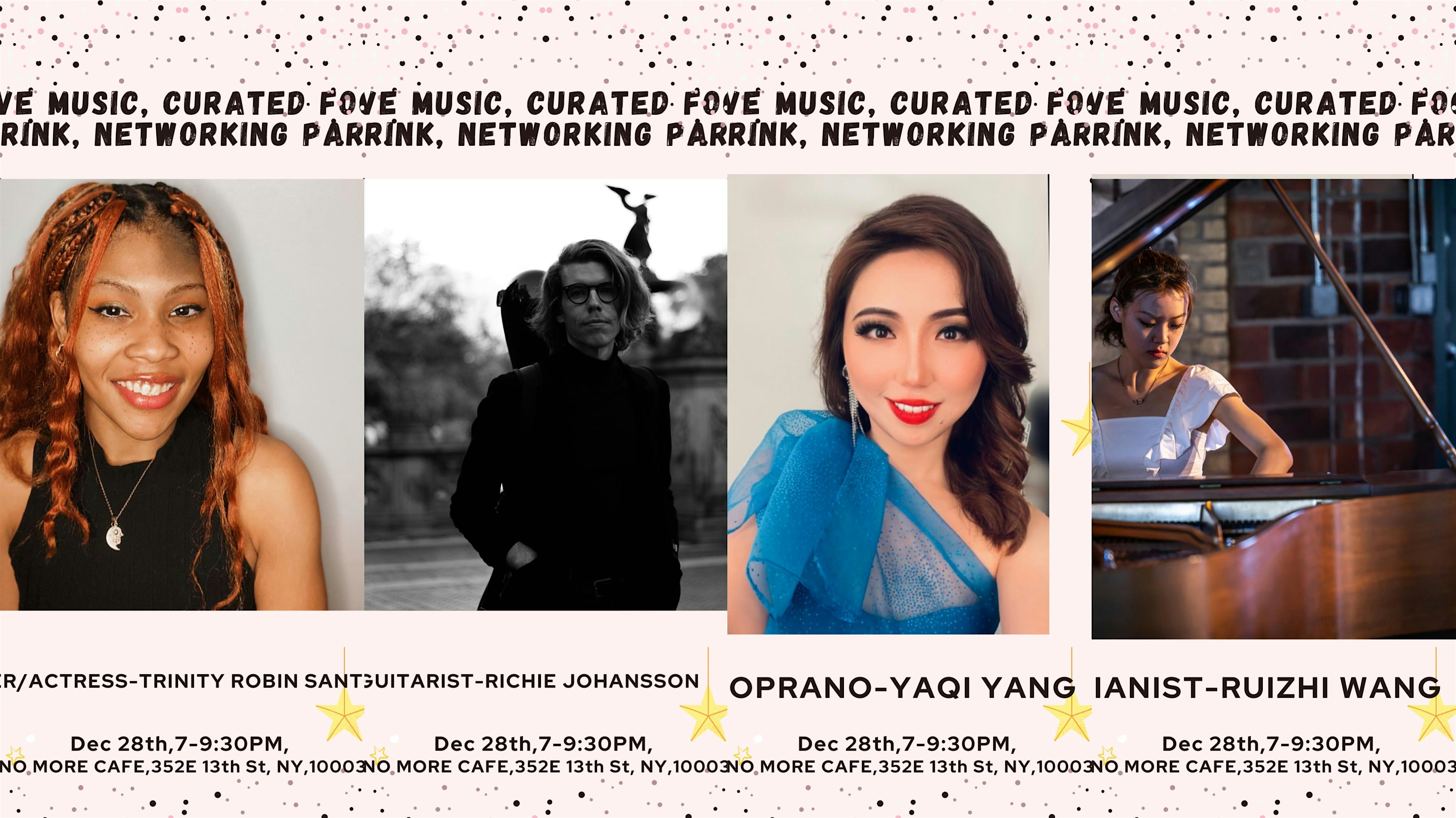 Free Live Music, Curated Food &Drink, Networking Party – New York, NY