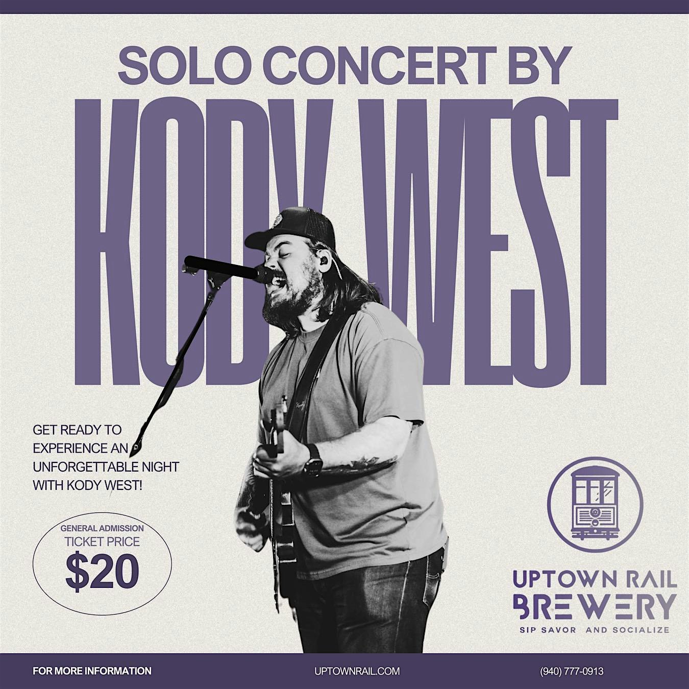 Kody West w/ Special Guest Ty Wellman – Sanger, TX