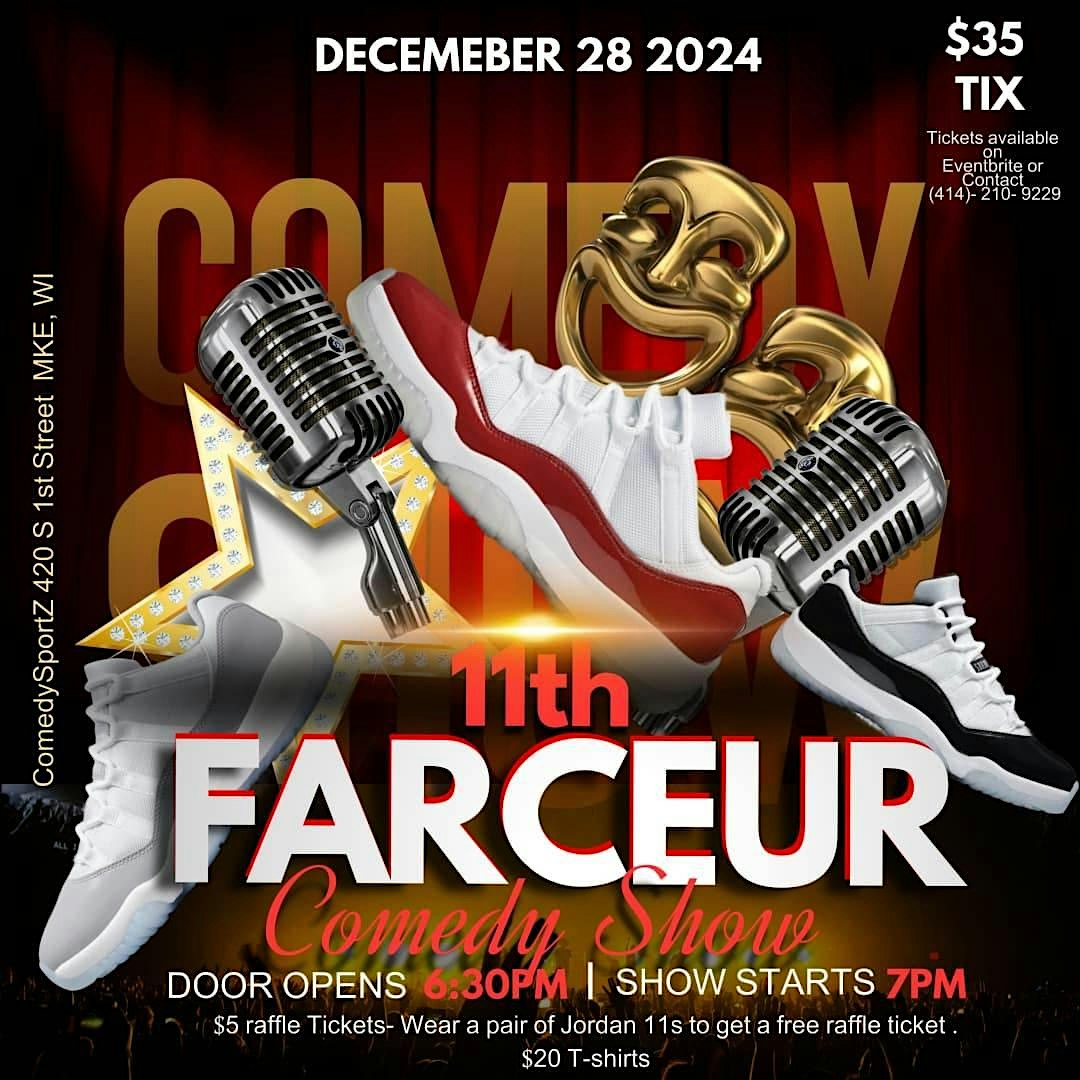 Bodeany Presents The FARCEUR Comedy Show – Milwaukee, WI