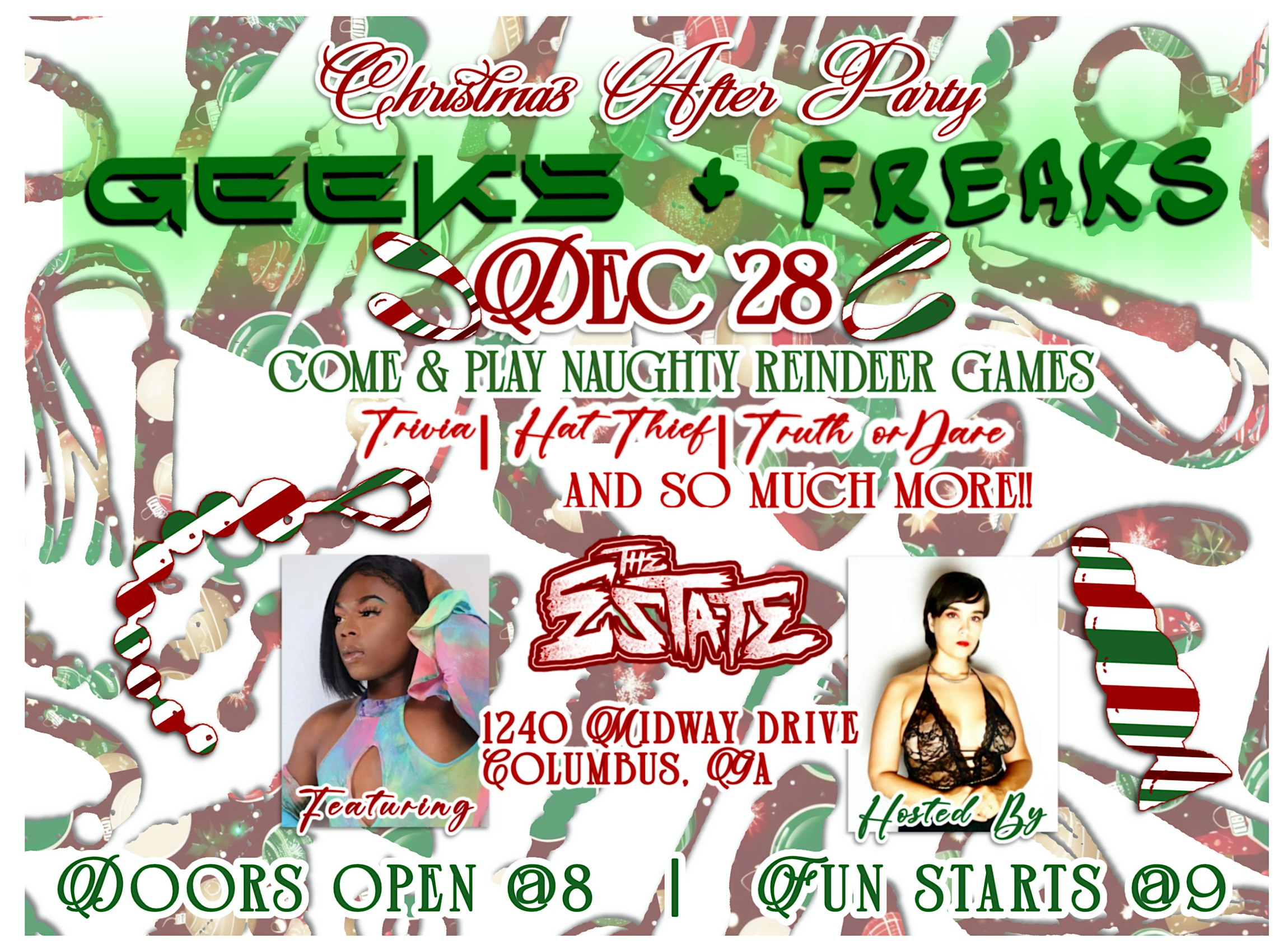 Geeks & Freaks: Christmas After Party – Columbus, GA