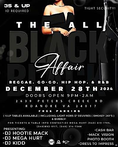 All Black Affair – Roanoke, VA