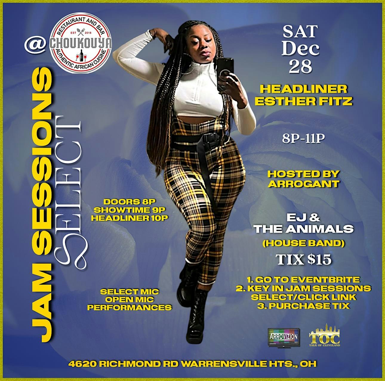 Jam Sessions Select- December – Warrensville Heights, OH