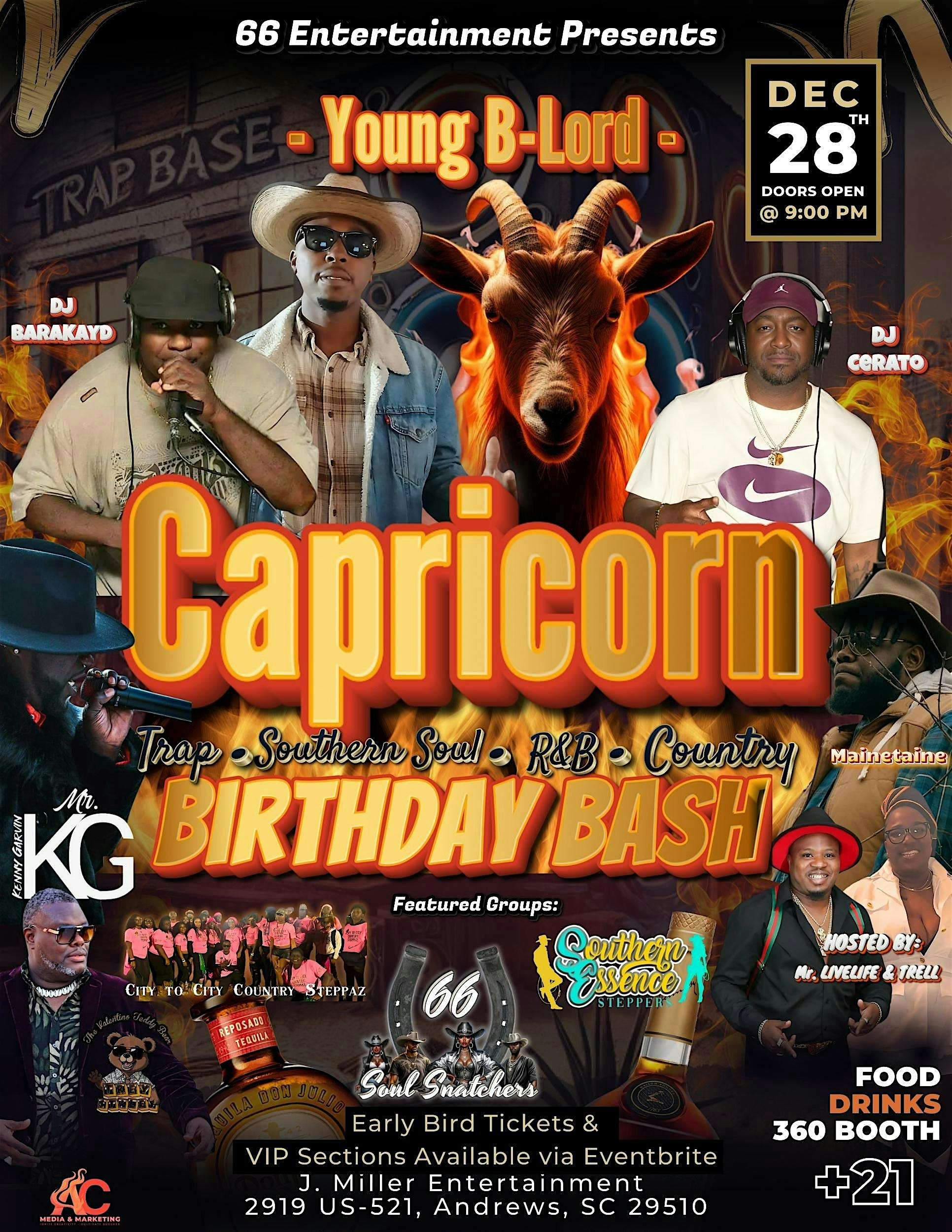 Young B-Lord 2024 Capricorn Bash – Andrews, SC