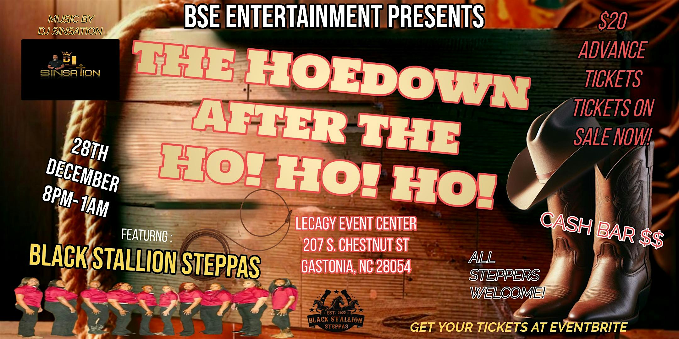 The Hoedown AFTER the HO! HO! HO! – Gastonia, NC