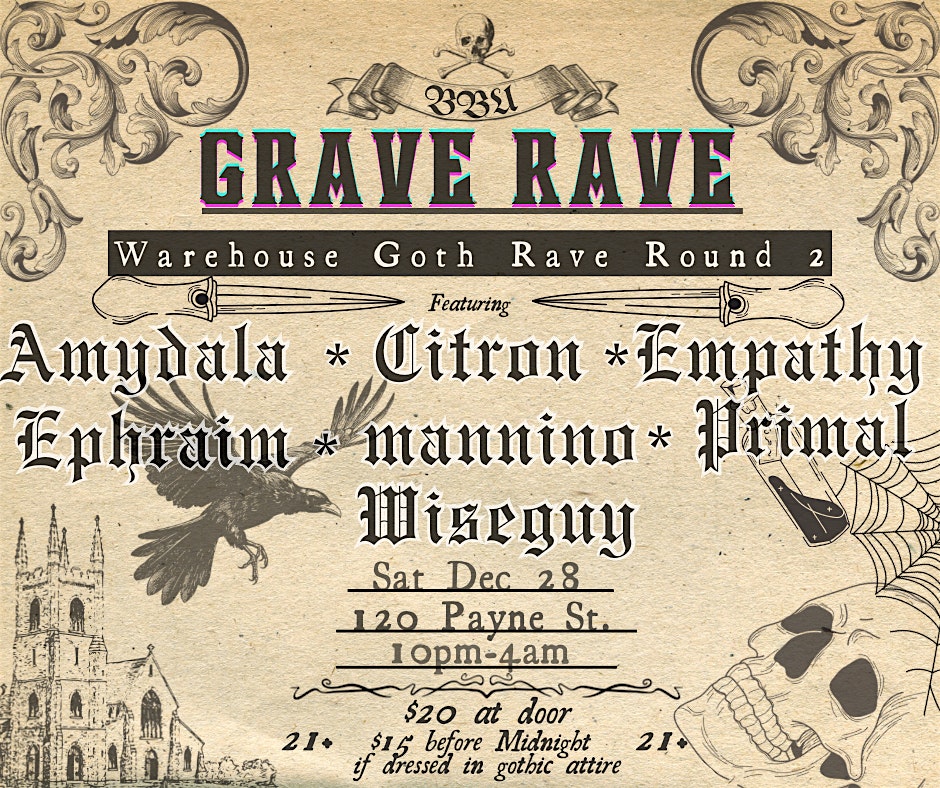 GRAVE RAVE (12/28/2024) – Lexington, KY