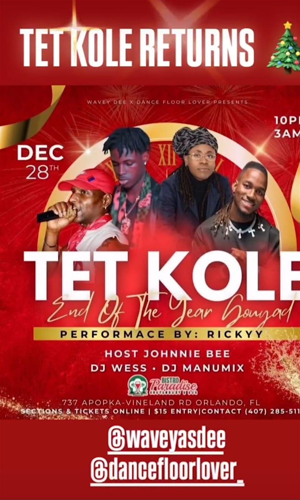 Tet Kole End Of The Year Gouyad – Orlando, FL