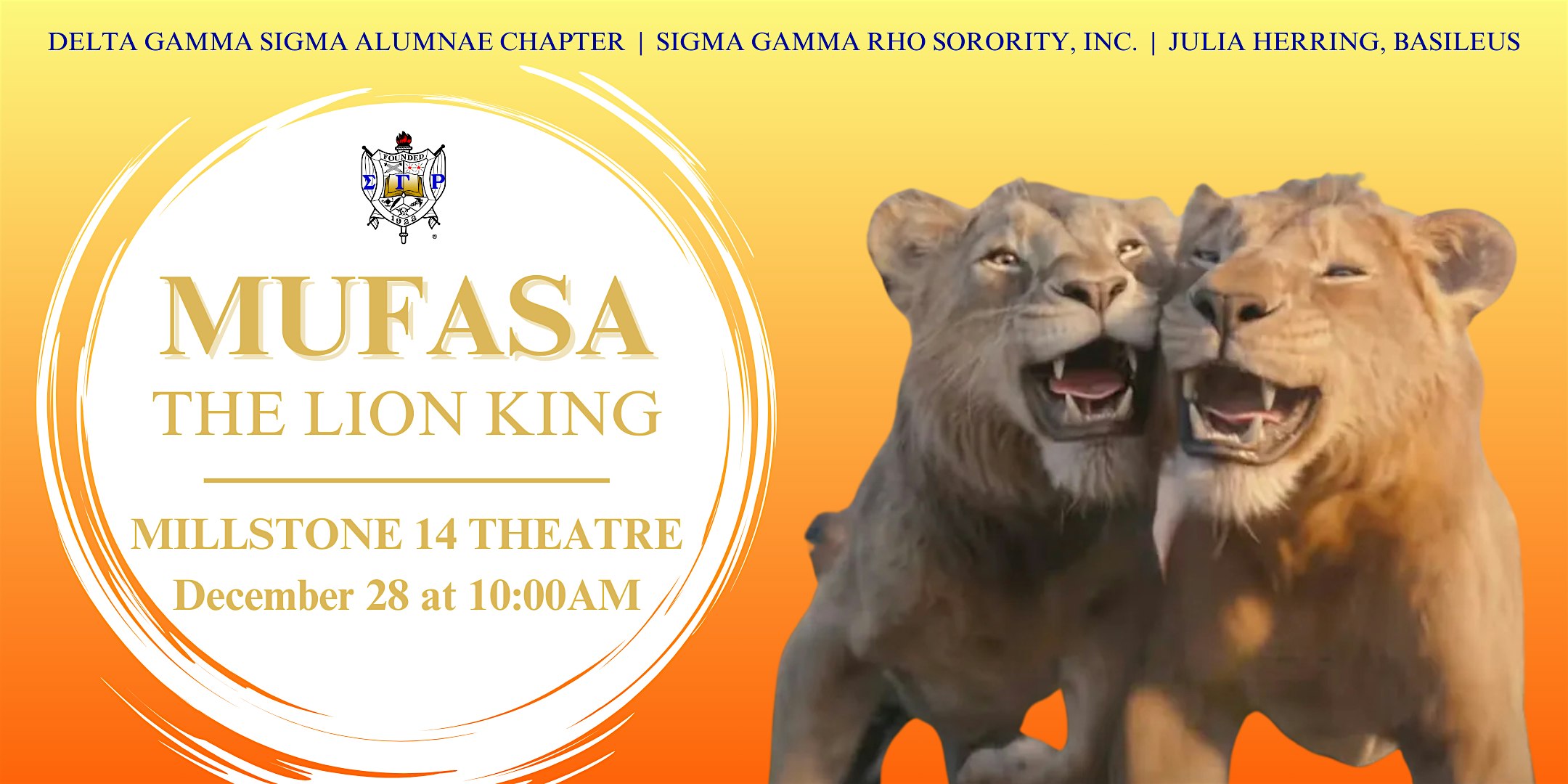 Mufasa: The Lion King | DGS Movie Day – Fayetteville, NC