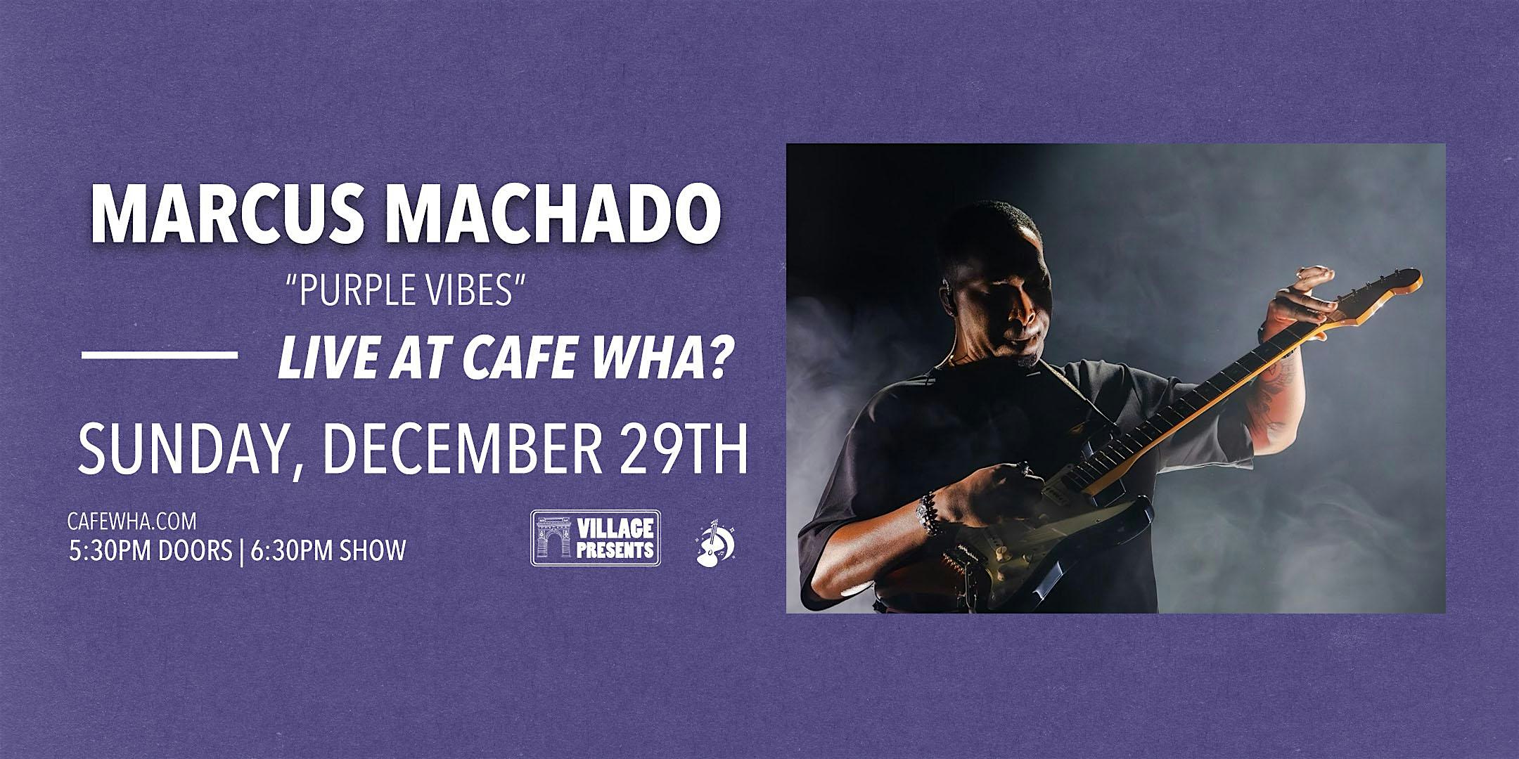 Marcus Machado – “Purple Vibes” – New York, NY