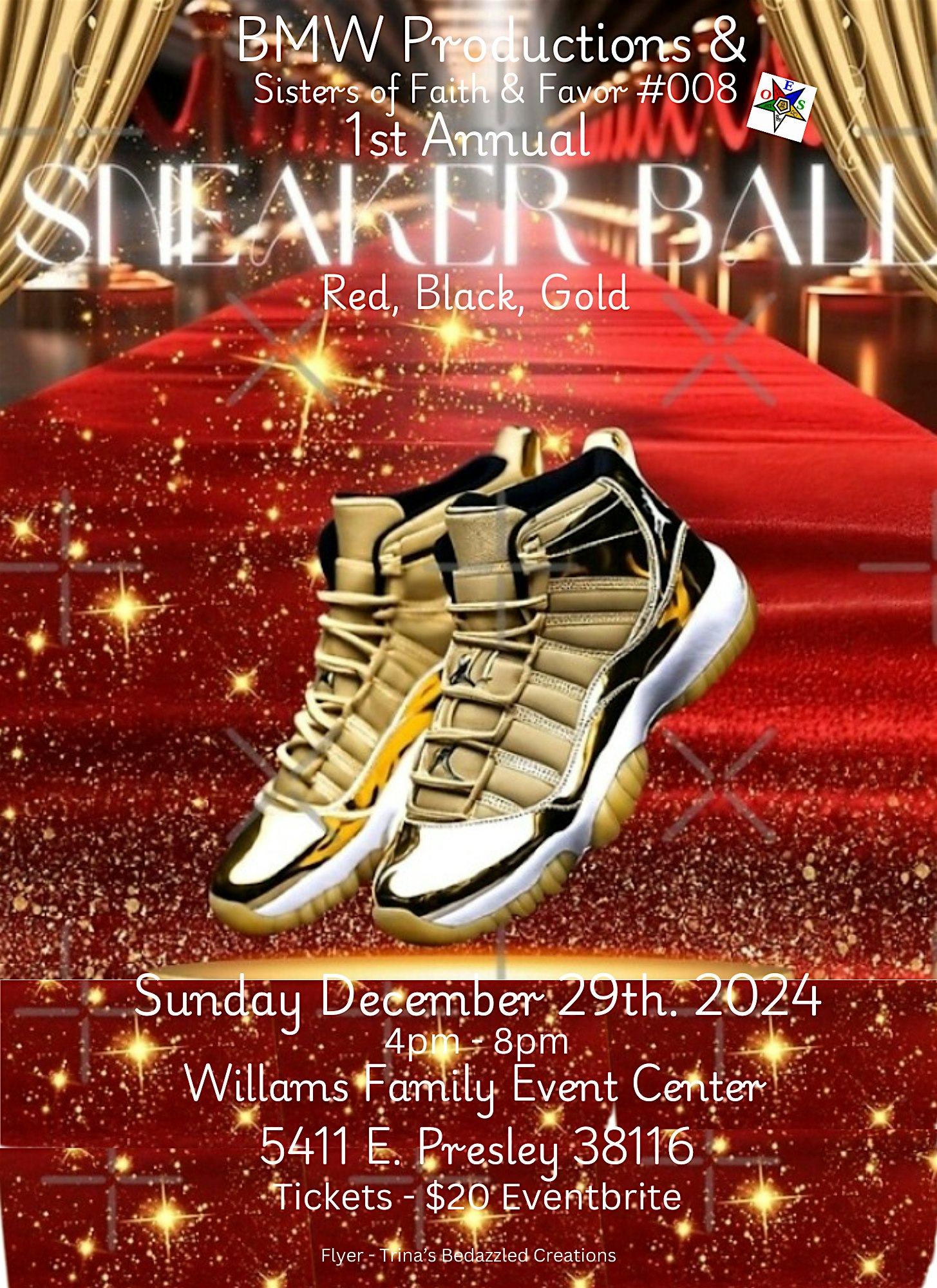 BMW PRODUCTIONS & Sisters of Faith and Favor#008 1st ANNUAL SNEAKER BALL – Memphis, TN