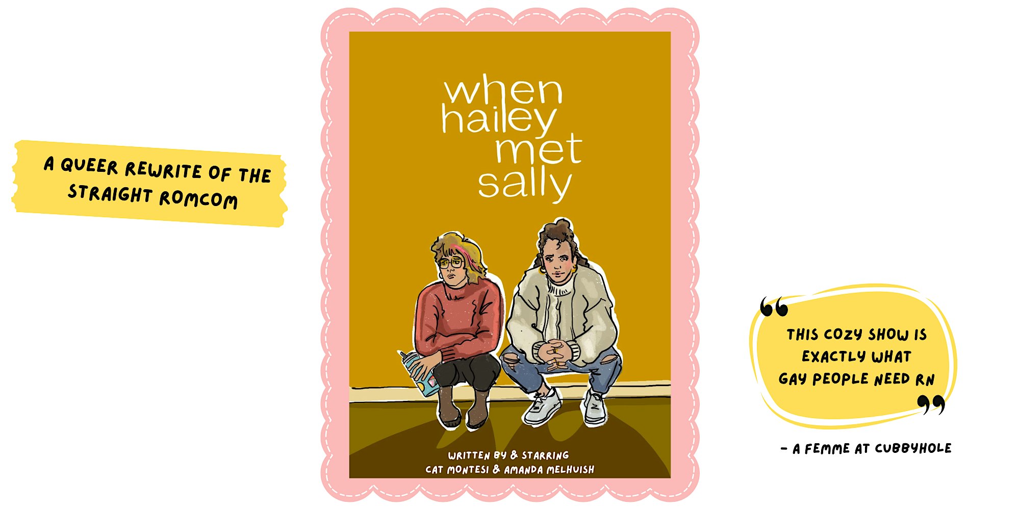 When Hailey Met Sally: A Gay Rewrite – New York, NY