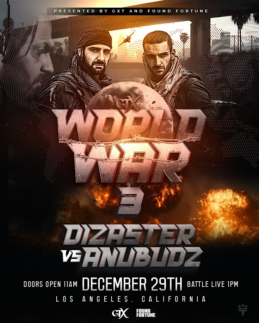 WORLD WAR lll – Los Angeles, CA