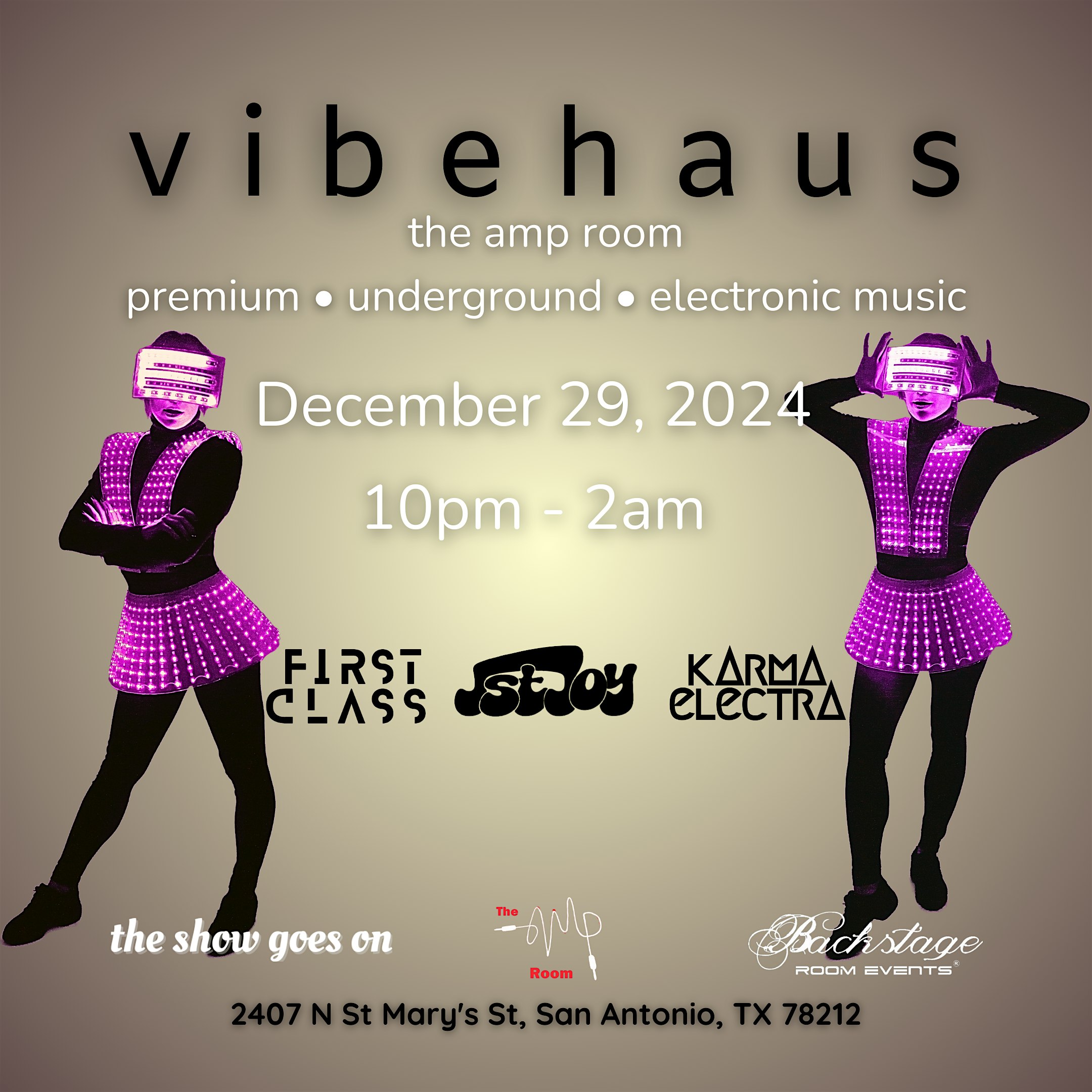 Vibe Haus – House x Techno x Trance – San Antonio, TX