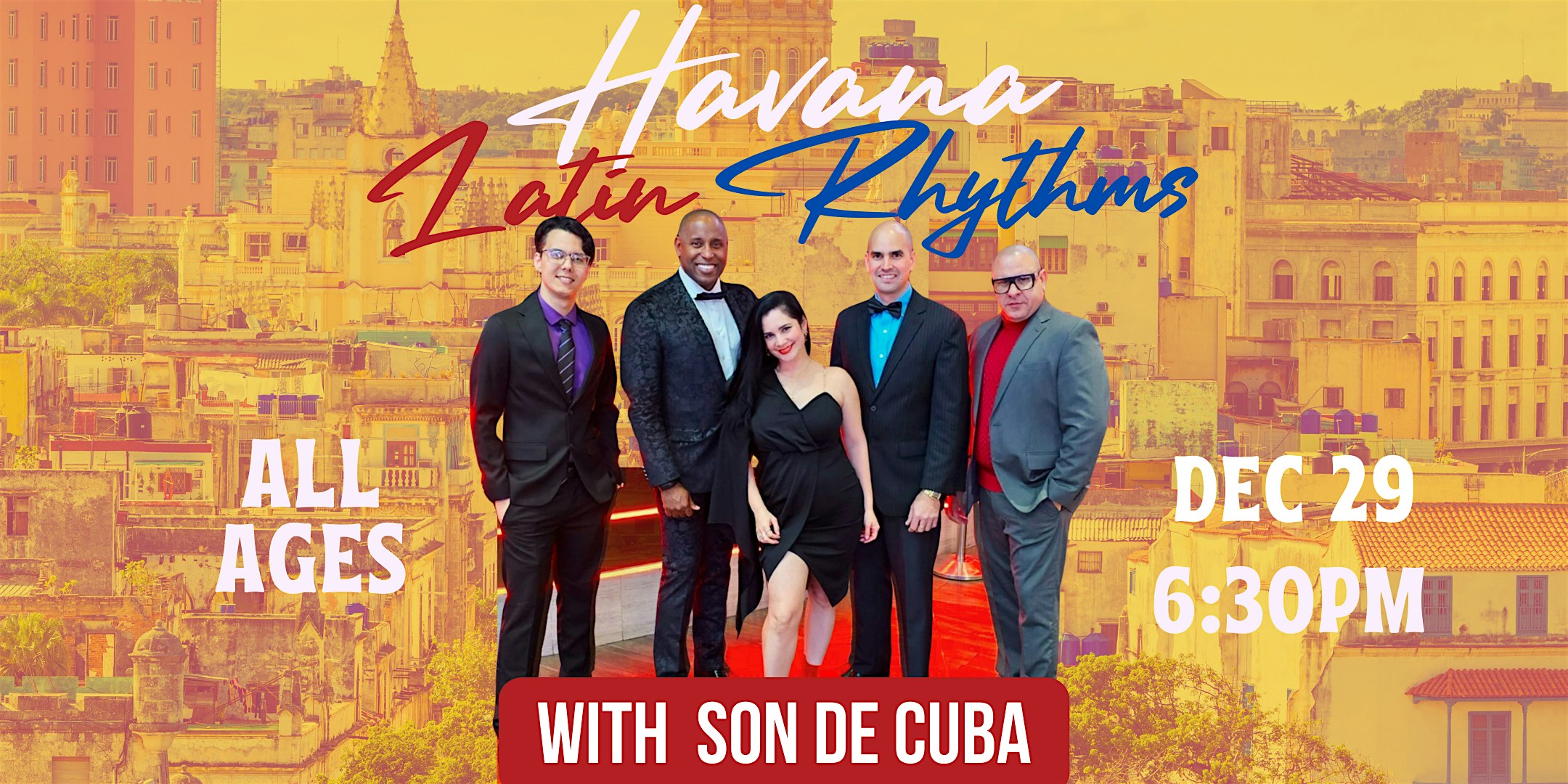 Havana Latin Rhythms with Son De Cuba – Portland, OR