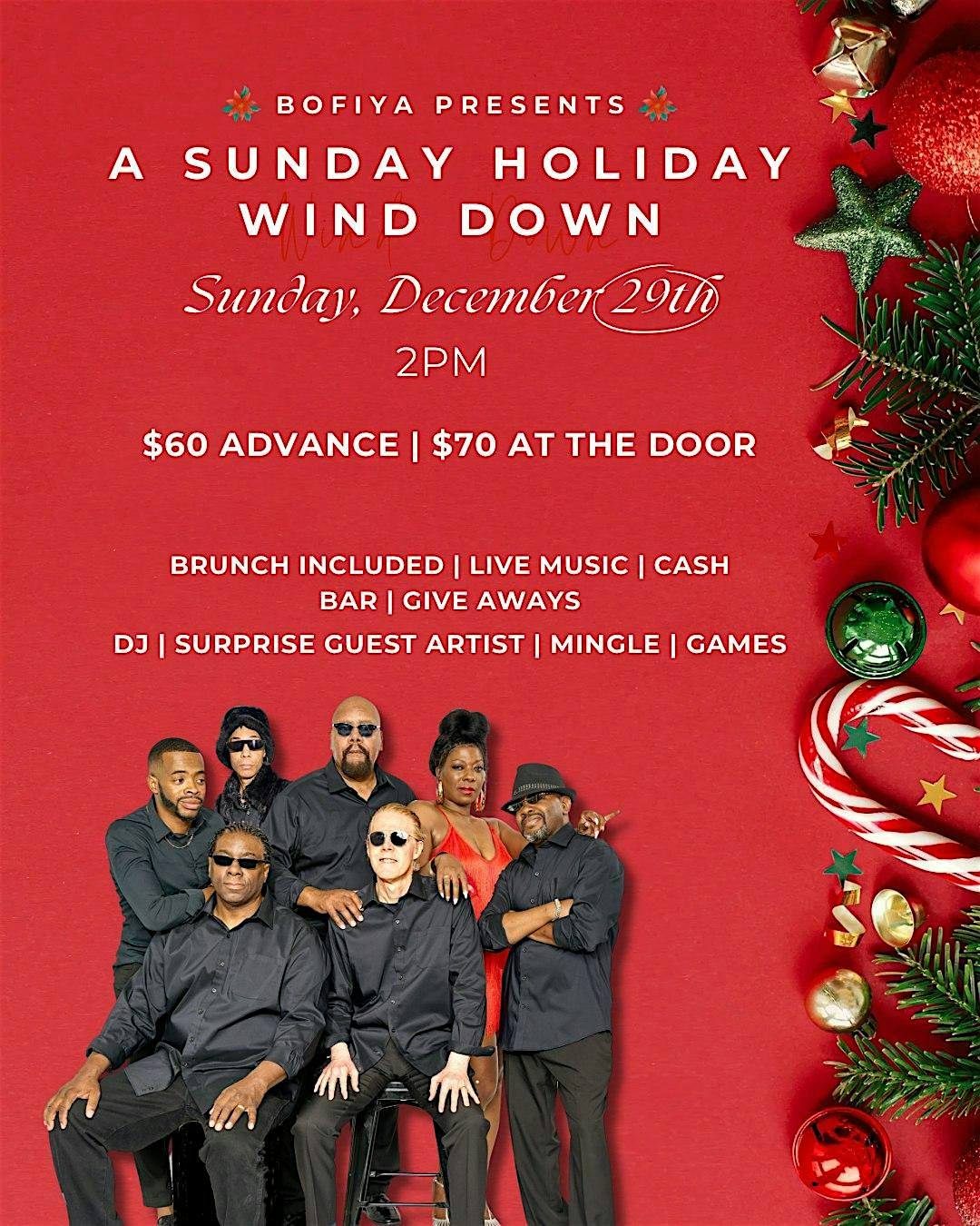 Holiday Wind Down with BoFiya – Long Beach, CA