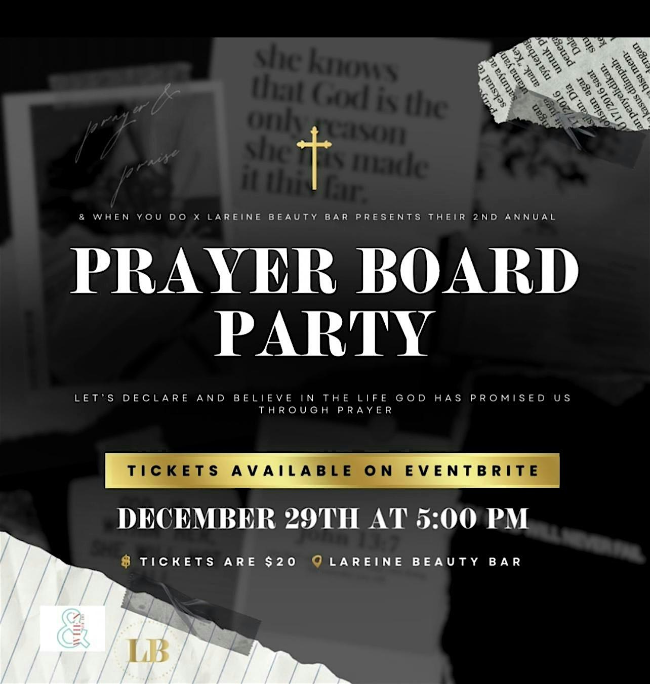 Prayer Board Party – Riverdale Park, MD