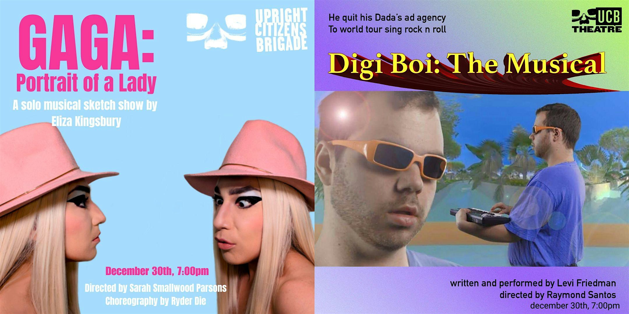 GAGA: Portrait of a Lady & Digi Boi The Musical – New York, NY