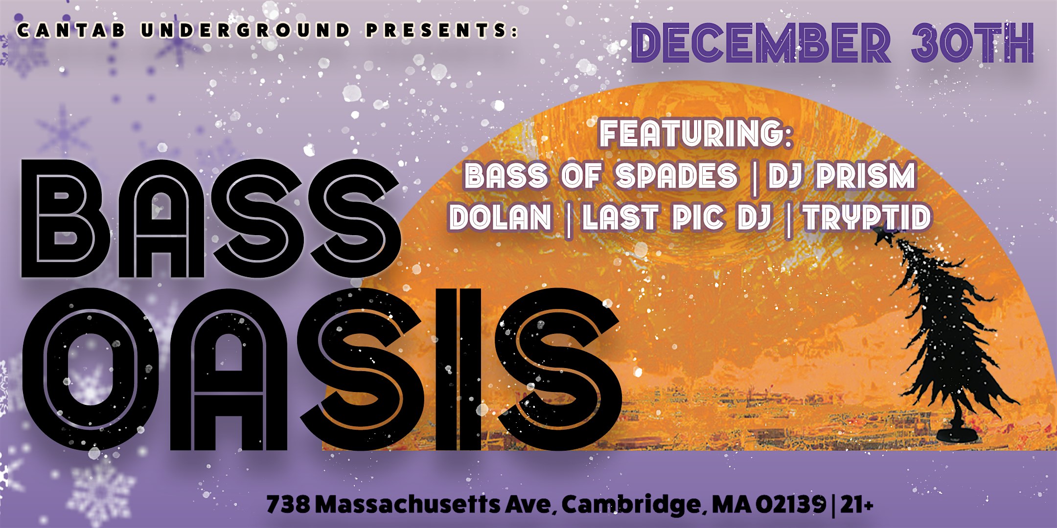 Bass Oasis @ The Cantab Underground – Cambridge, MA