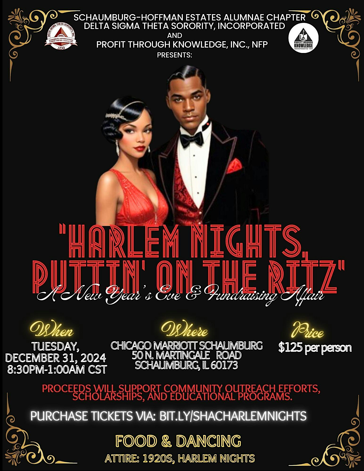 Harlem Nights “Puttin’ on the Ritz” – Schaumburg, IL