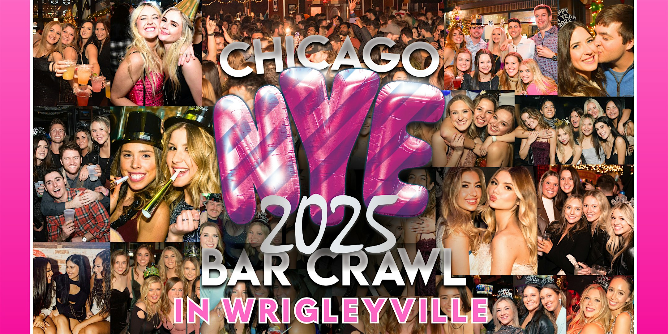 Chicago New Year’s Eve Bar Crawl in Wrigleyville – Chicago, IL