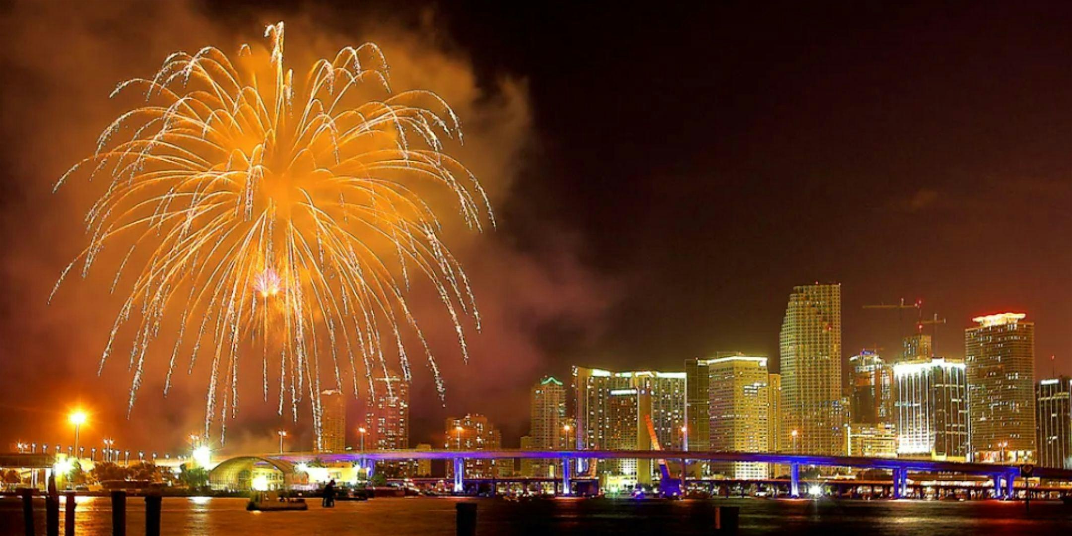 Rooftop VIP Fireworks Experience – Miami, FL