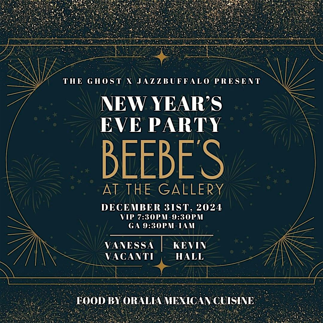 New Year’s Eve Celebration at Beebe’s at the Gallery! – Buffalo, NY