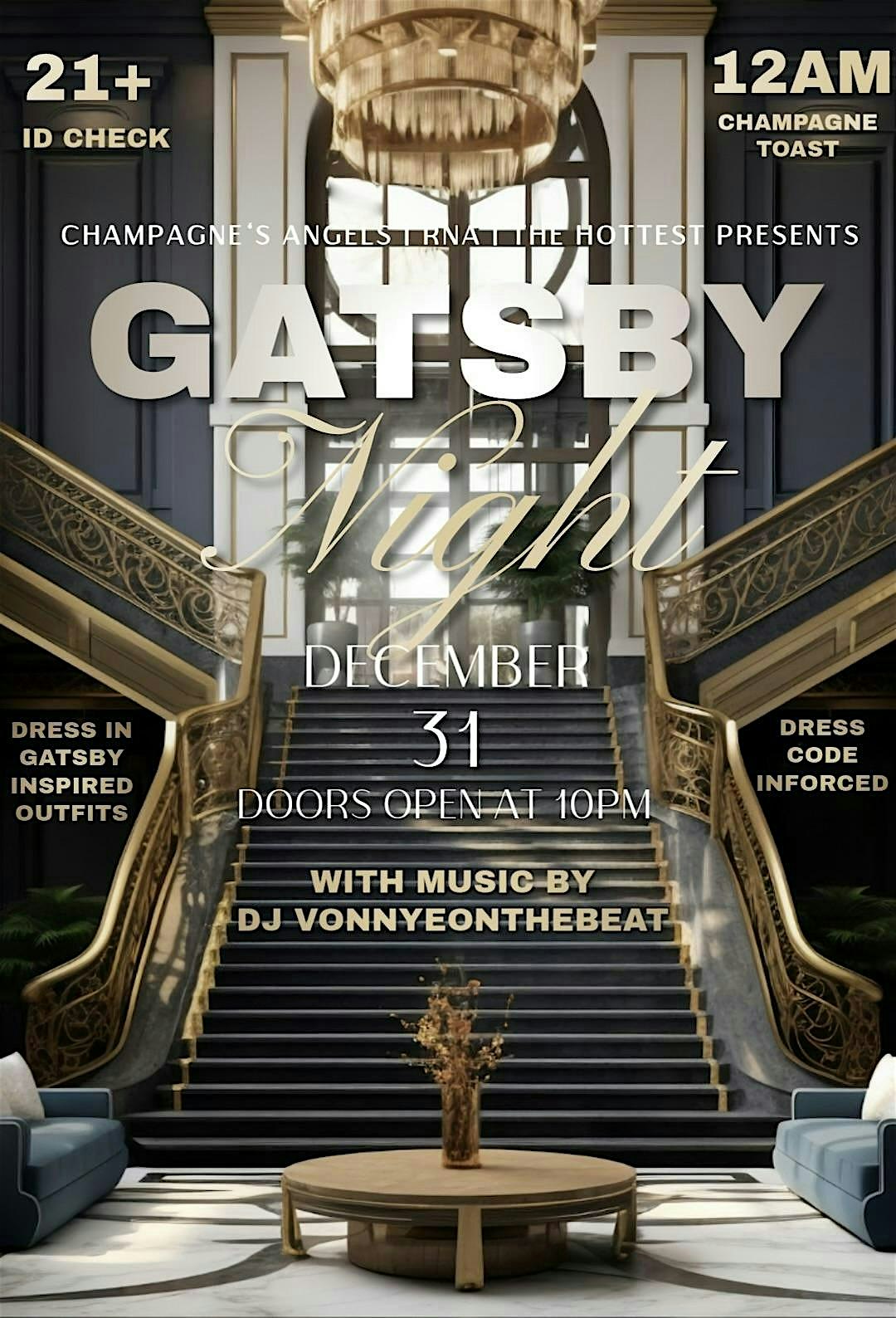 Gatsby Night: New Years Party – Boise, ID